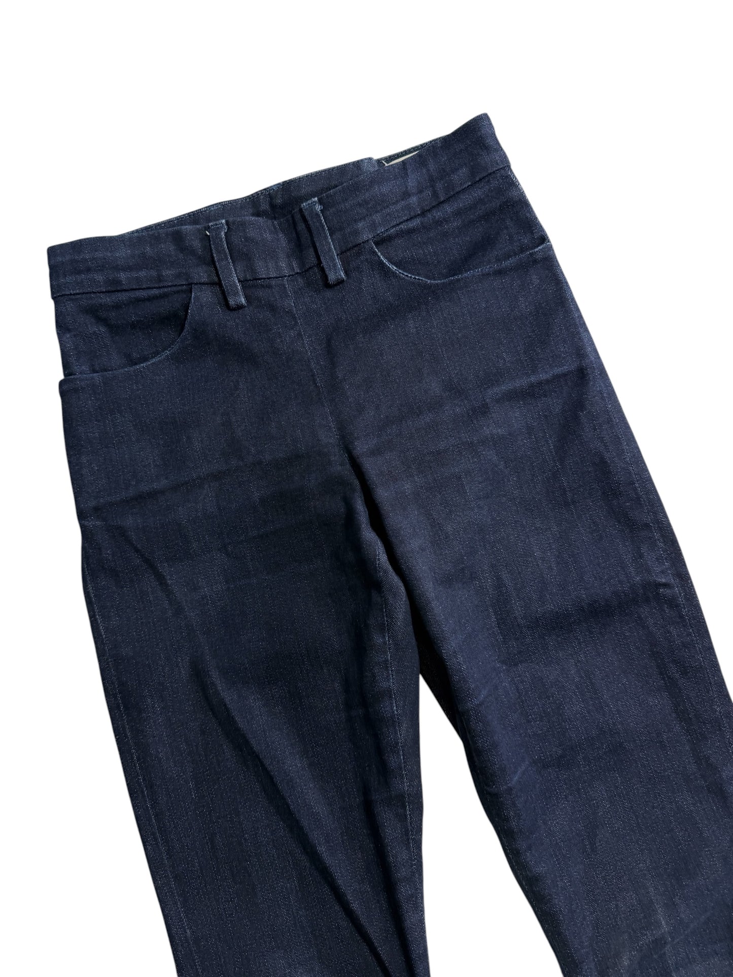 Acne Studios Skin Rinse Stretch Denim Jeans Slim Fit Dark Indigo