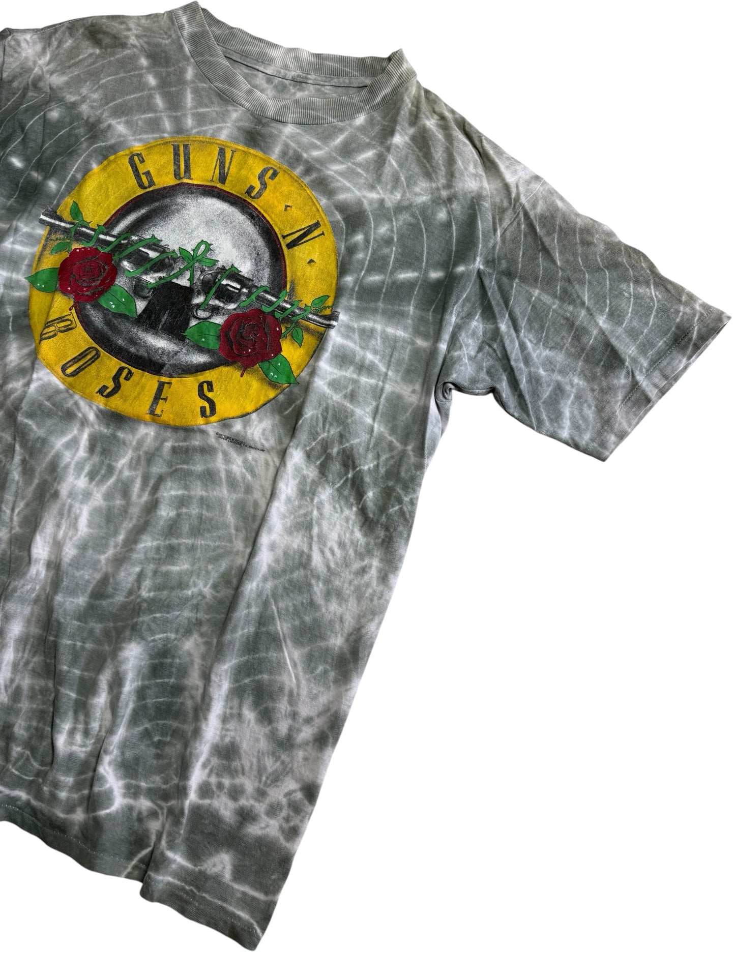 Vintage 1987 Guns N Roses Tshirt Brockum Licensed Band Tie Dye