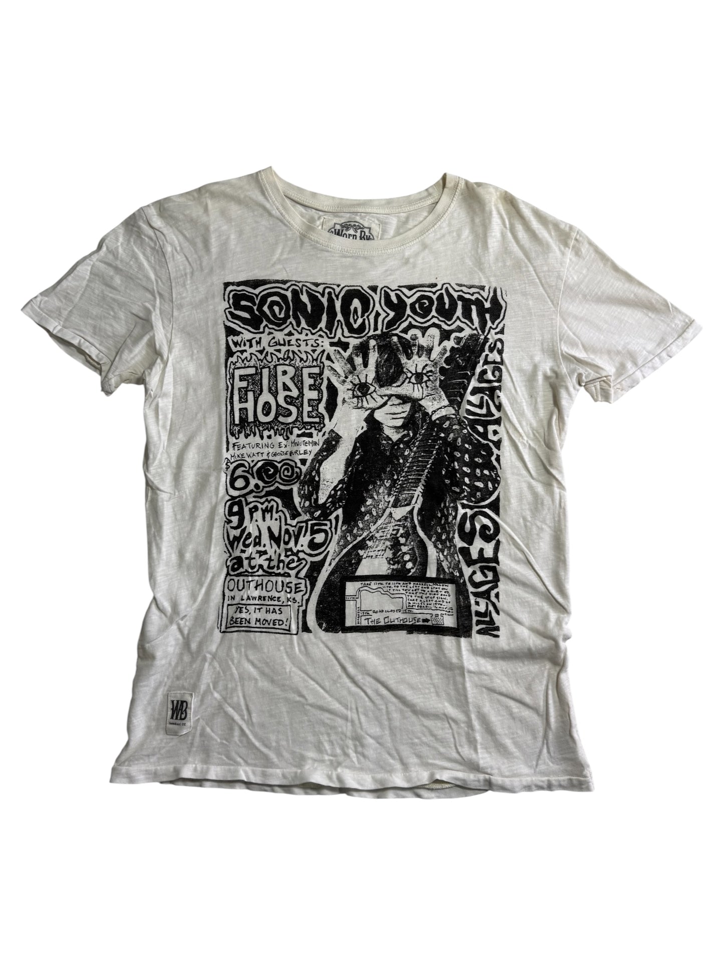 Sonic Youth Firehose Tour Tshirt
