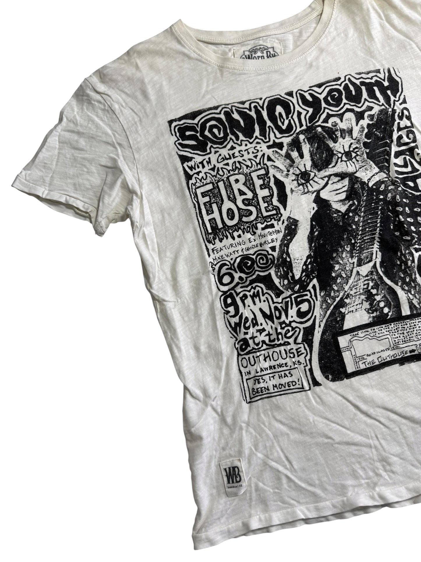 Sonic Youth Firehose Tour Tshirt