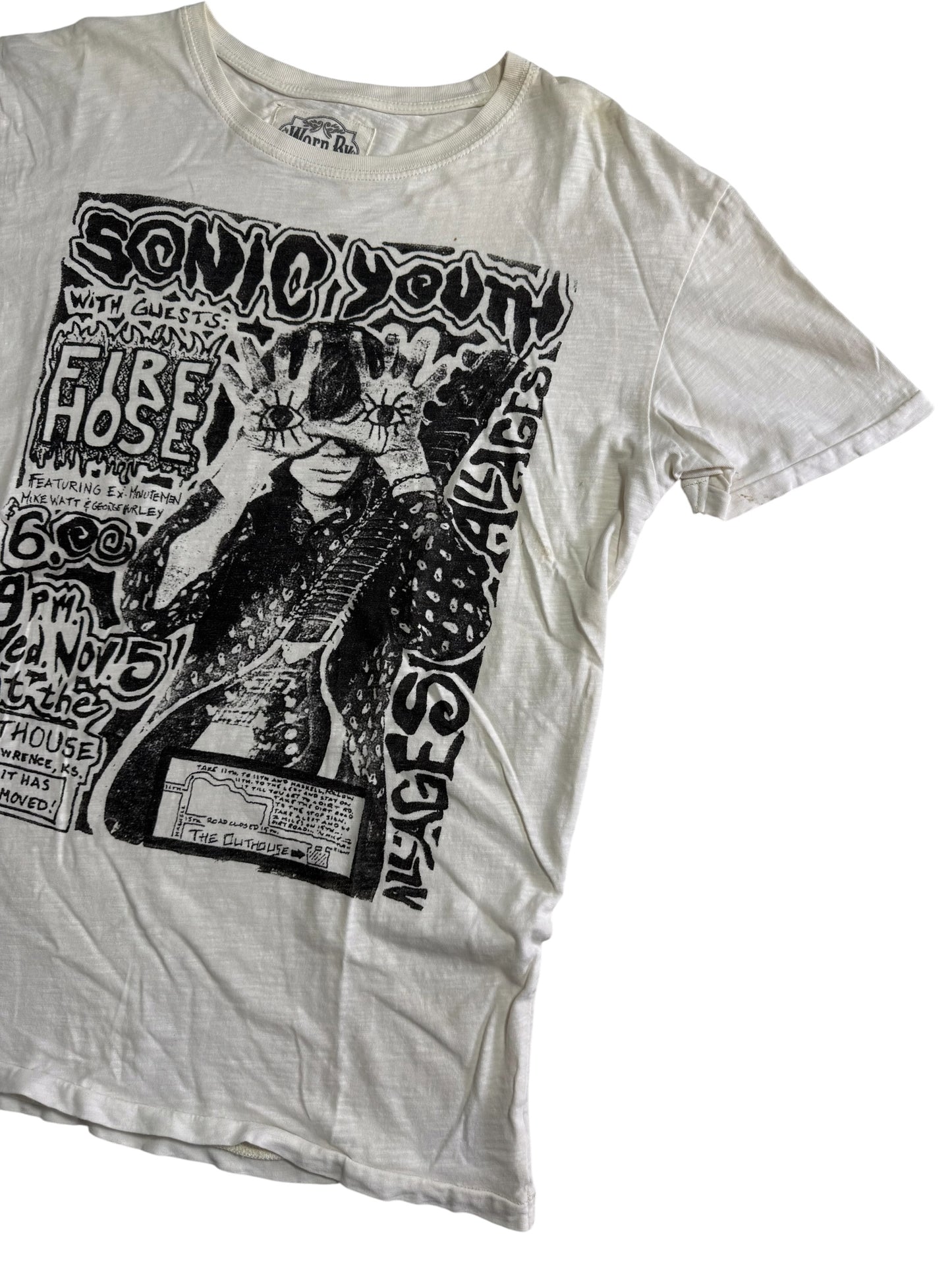 Sonic Youth Firehose Tour Tshirt
