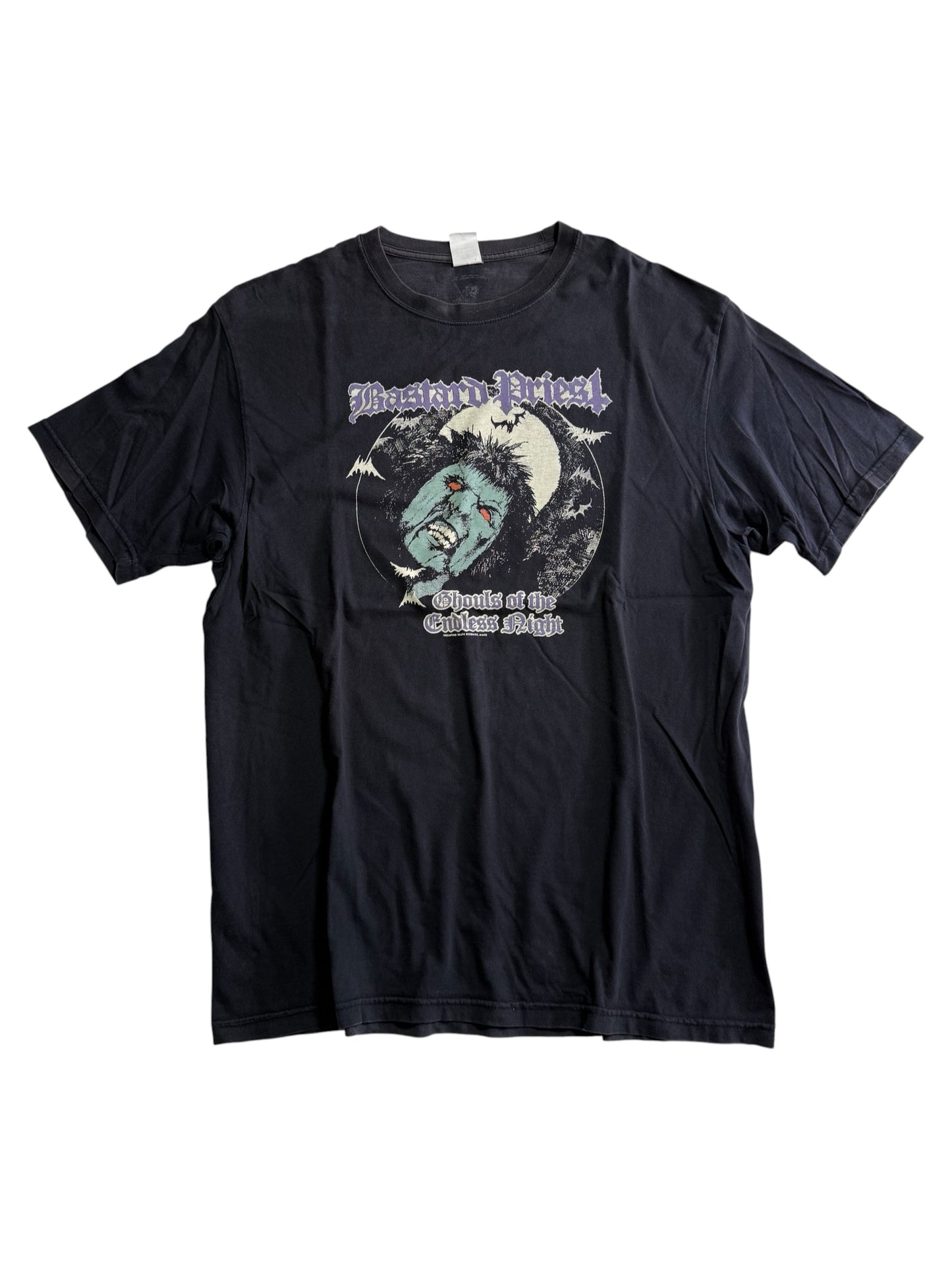 Bastard Priest Reaping Death Records Tshirt