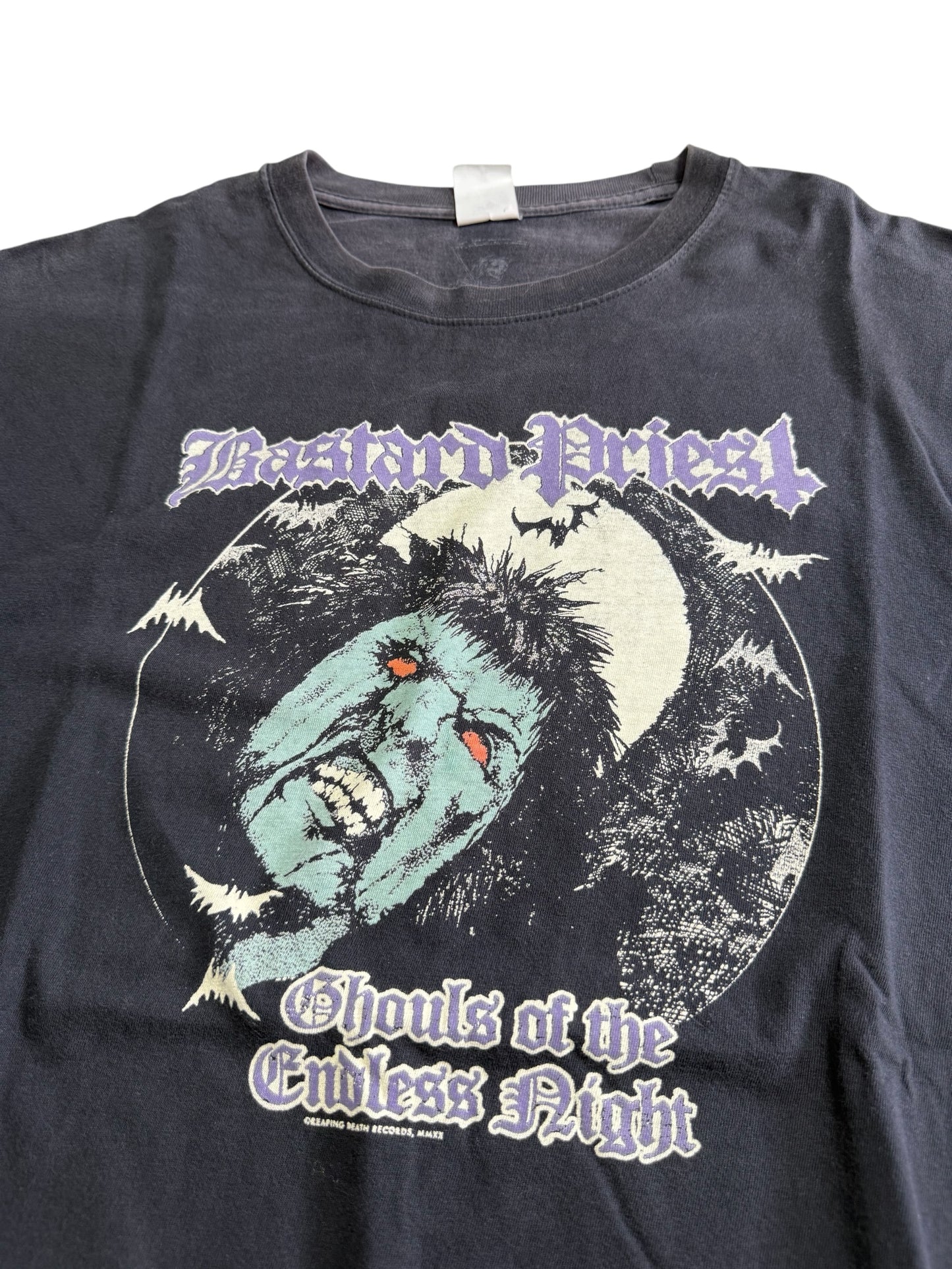 Bastard Priest Reaping Death Records Tshirt