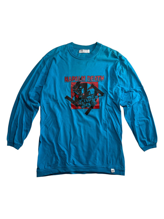 Napalm Death Nazi Punks Fuck Off Band Tshirt Bootleg
