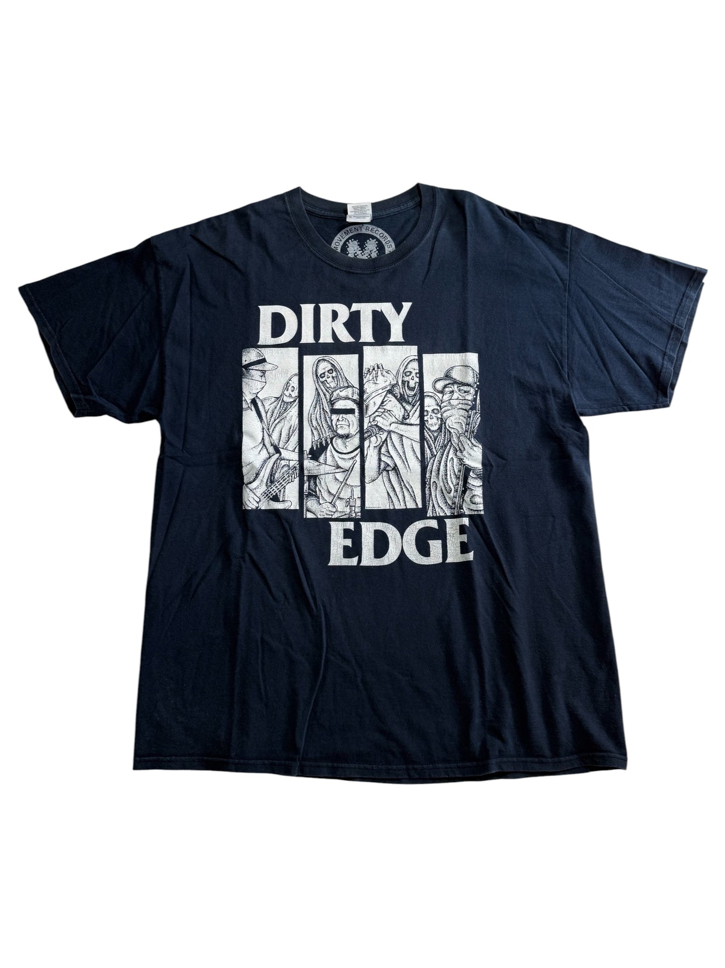 Dirty Edge Indonesian Groove Thrash Metal Band Tshirt