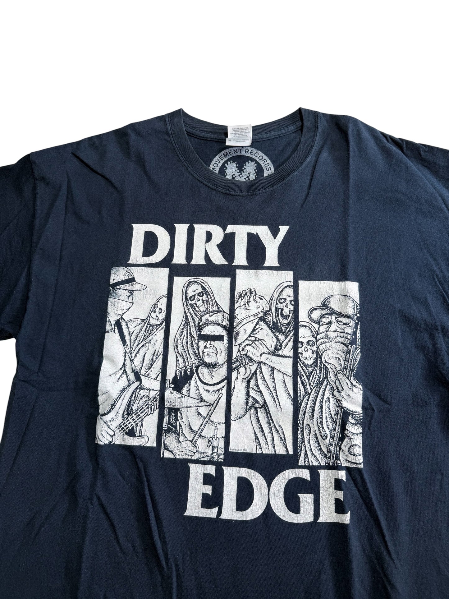 Dirty Edge Indonesian Groove Thrash Metal Band Tshirt