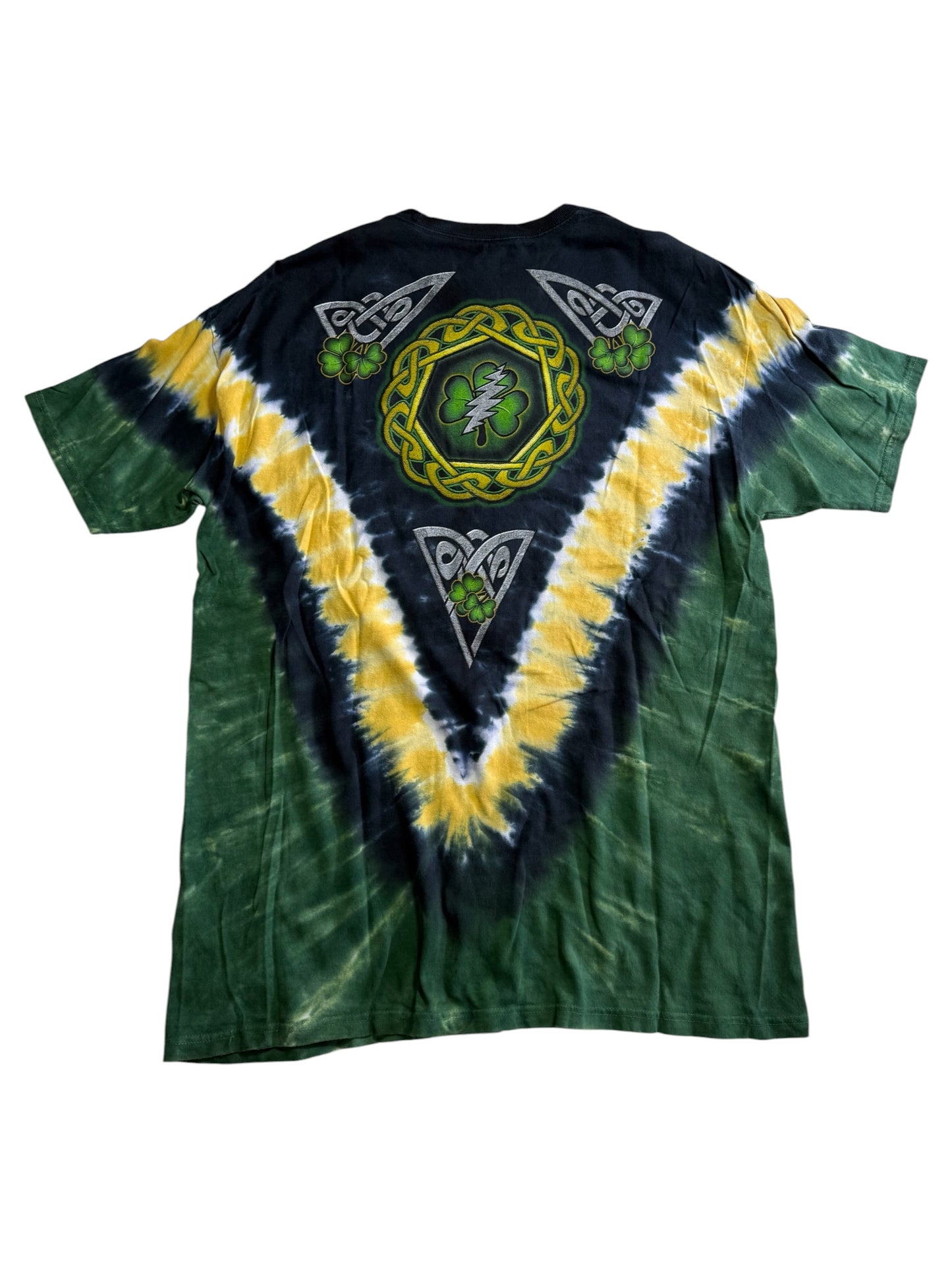 Grateful Dead Tie Dye Band Tshirt Liquid Blue Oversized