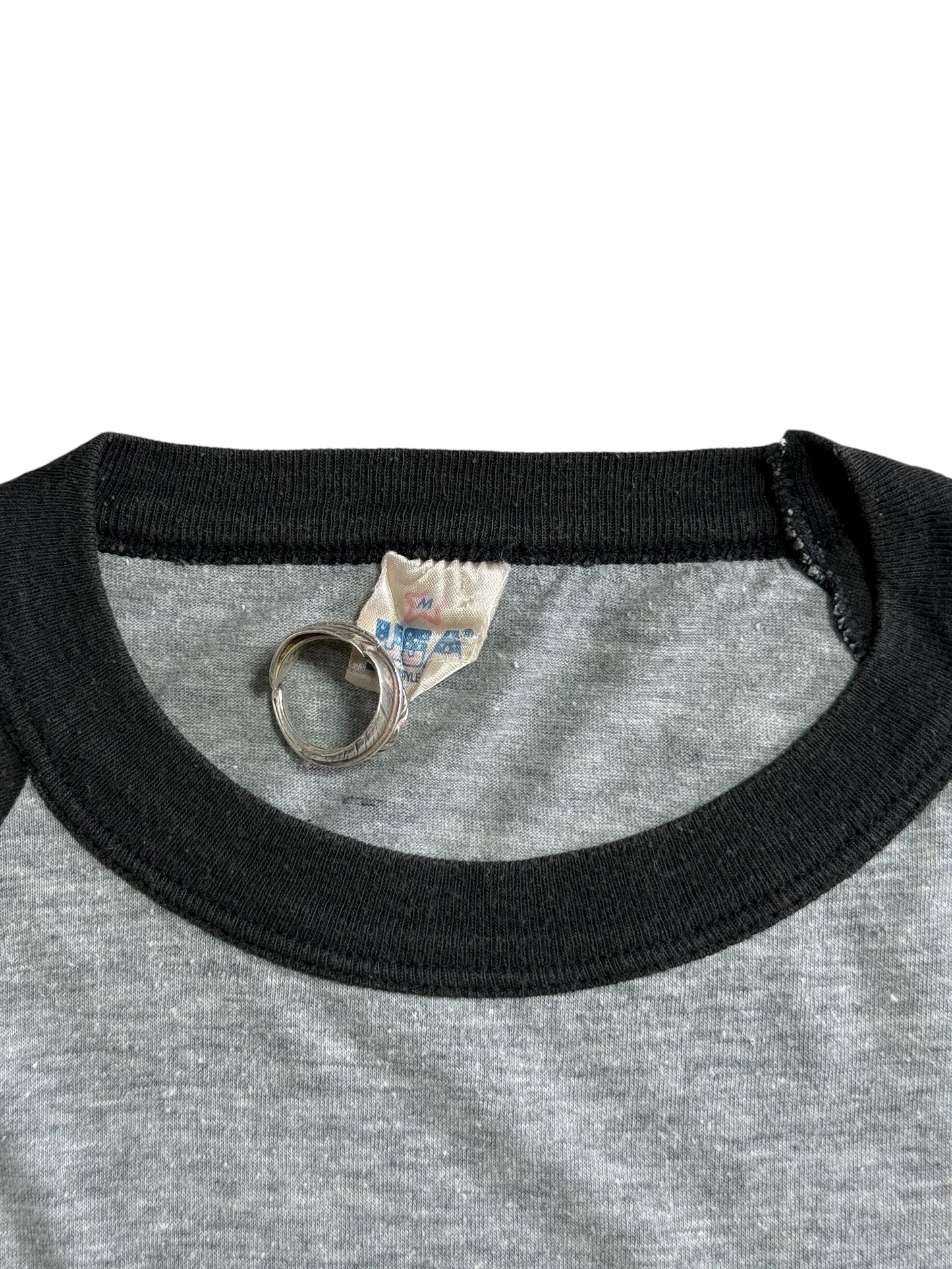 Vintage 1985 Foreigner Agent Provocateur Tour Raglan Tshirt