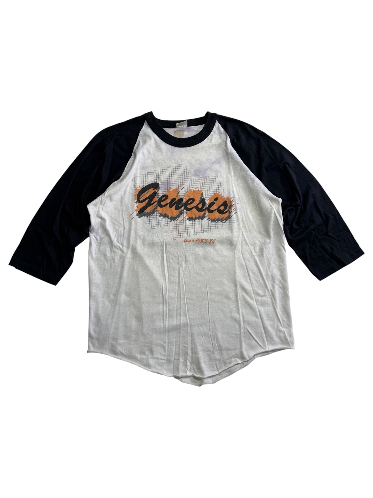 Vintage Genesis Tour 1983–84 Raglan Tshirt
