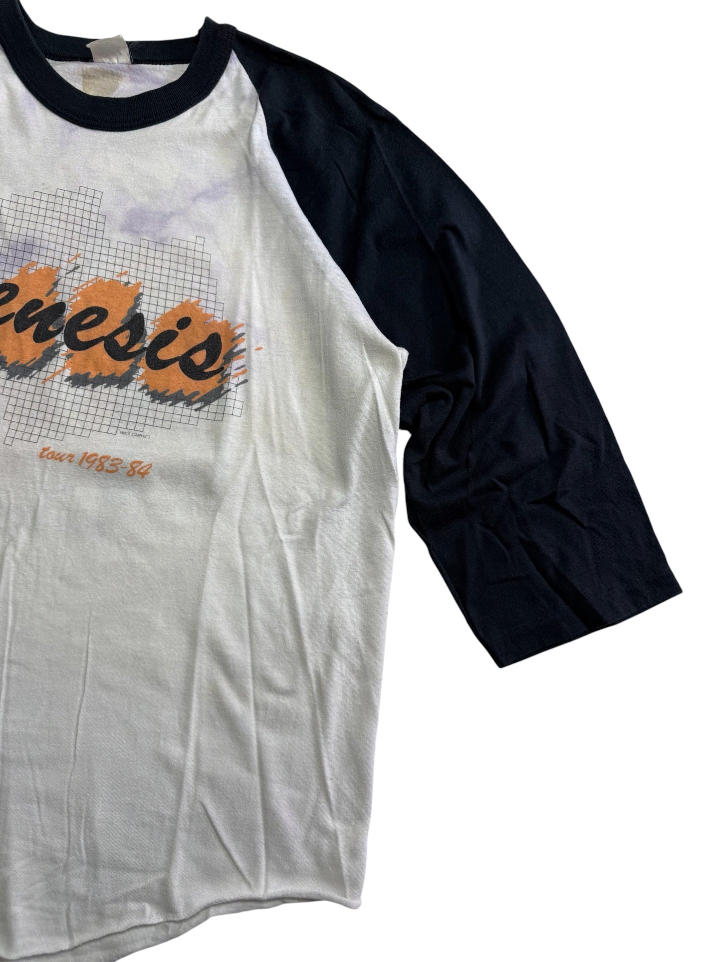 Vintage Genesis Tour 1983–84 Raglan Tshirt