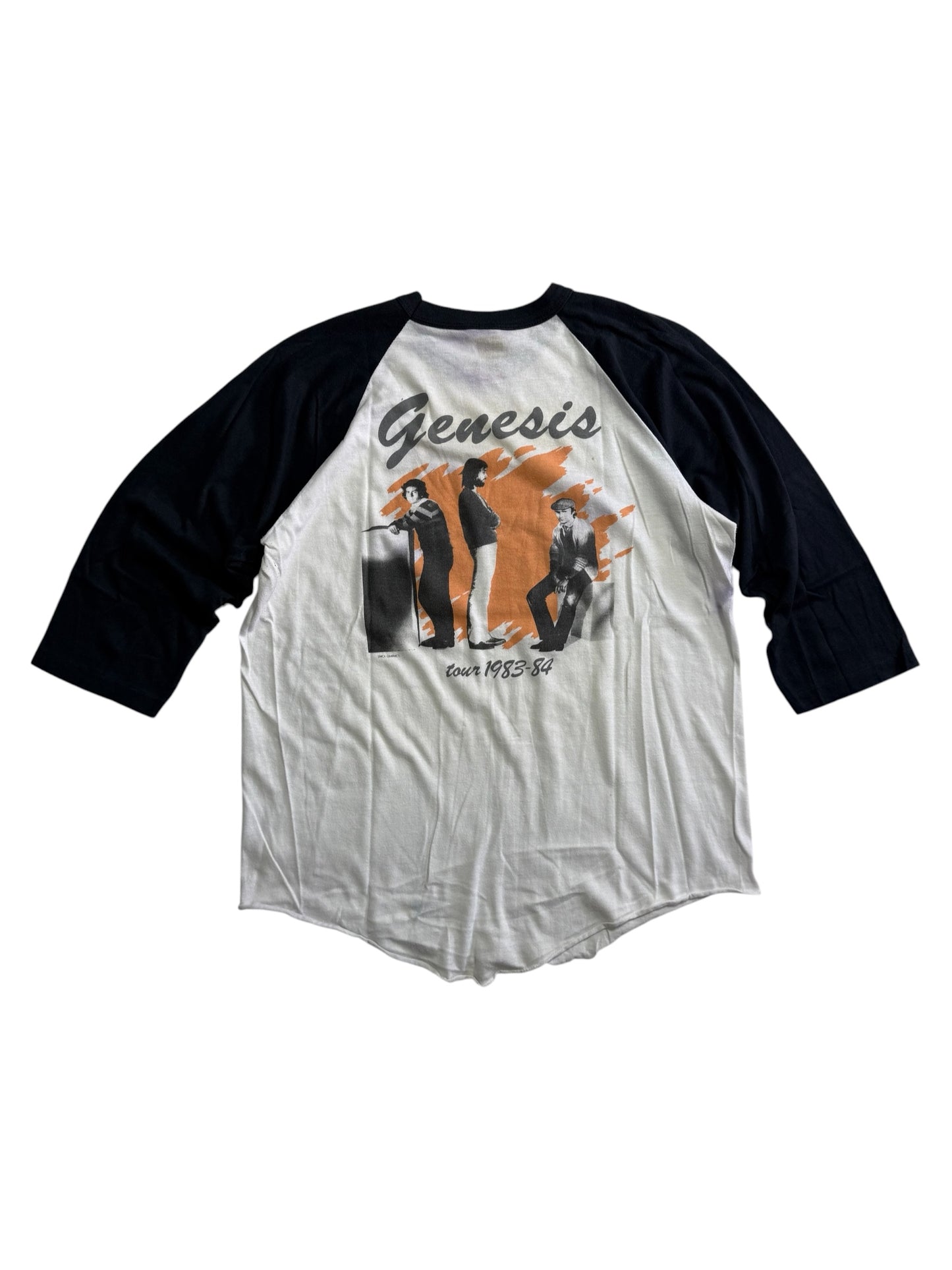 Vintage Genesis Tour 1983–84 Raglan Tshirt