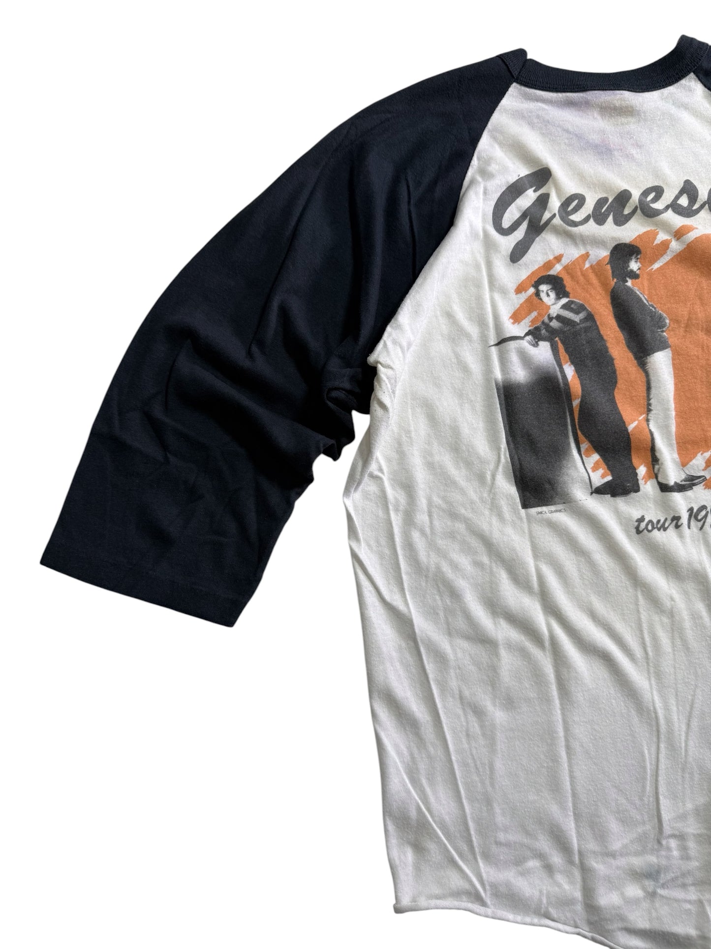 Vintage Genesis Tour 1983–84 Raglan Tshirt