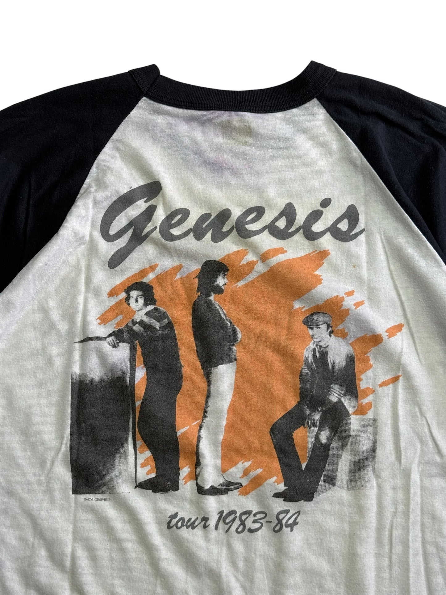 Vintage Genesis Tour 1983–84 Raglan Tshirt