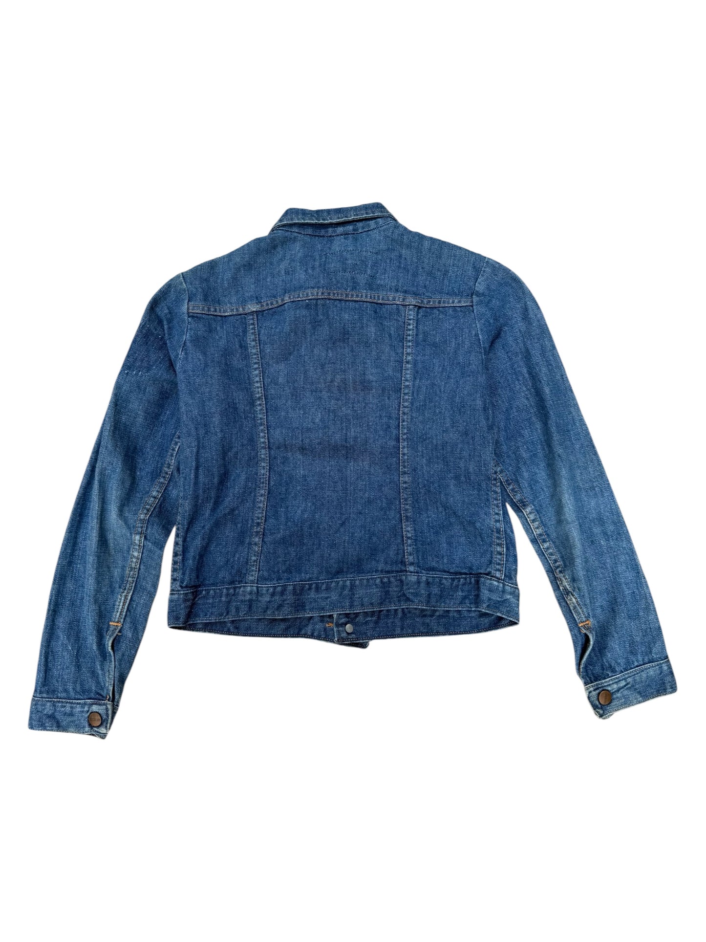 Vintage 1960s–70s Maverick Selvedge Denim Jacket Kids Made in USA