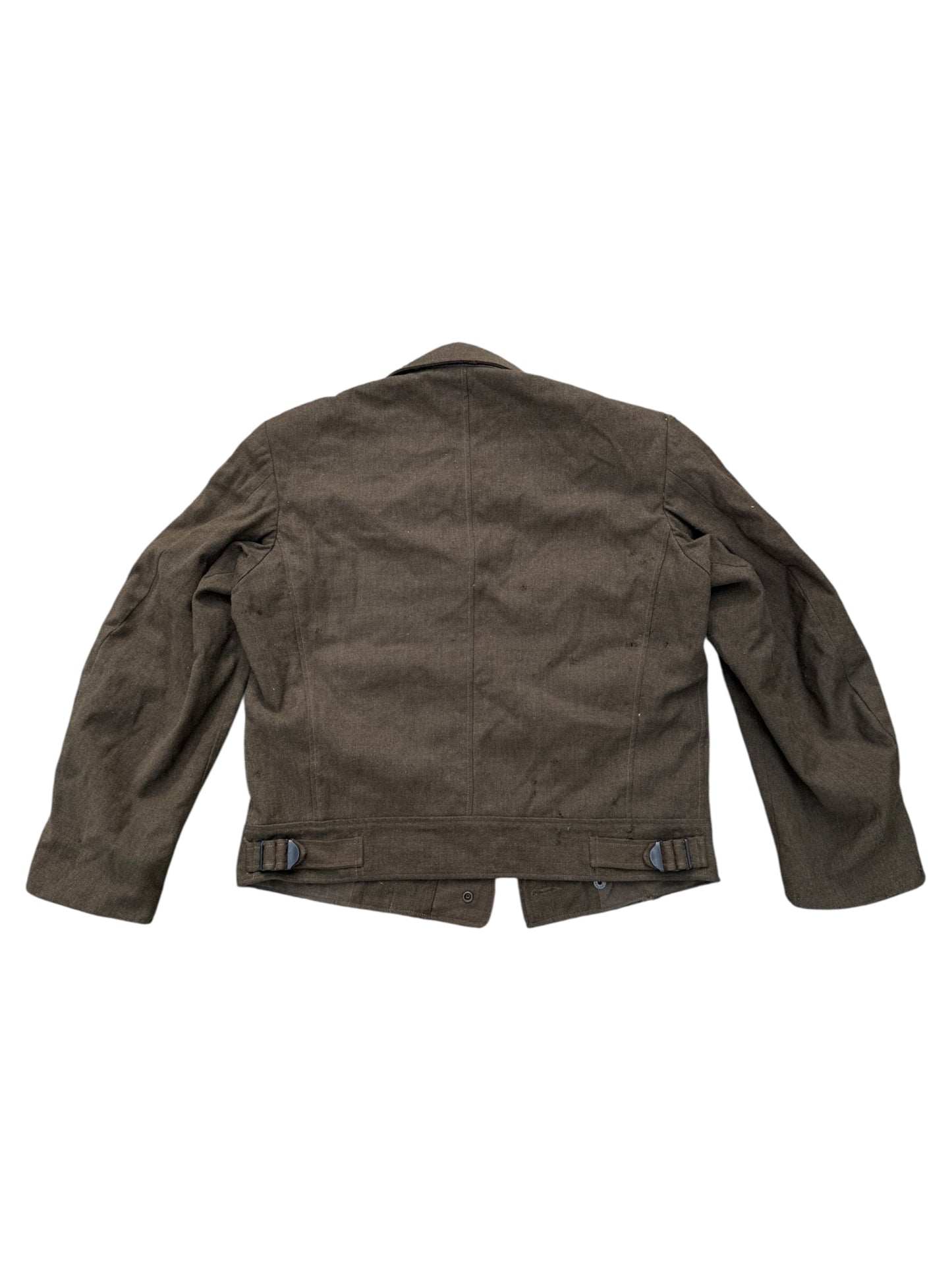 Vintage WWII 1940s U.S. Army Ike Jacket M1944 Wool Field Jacket Military Olive Drab