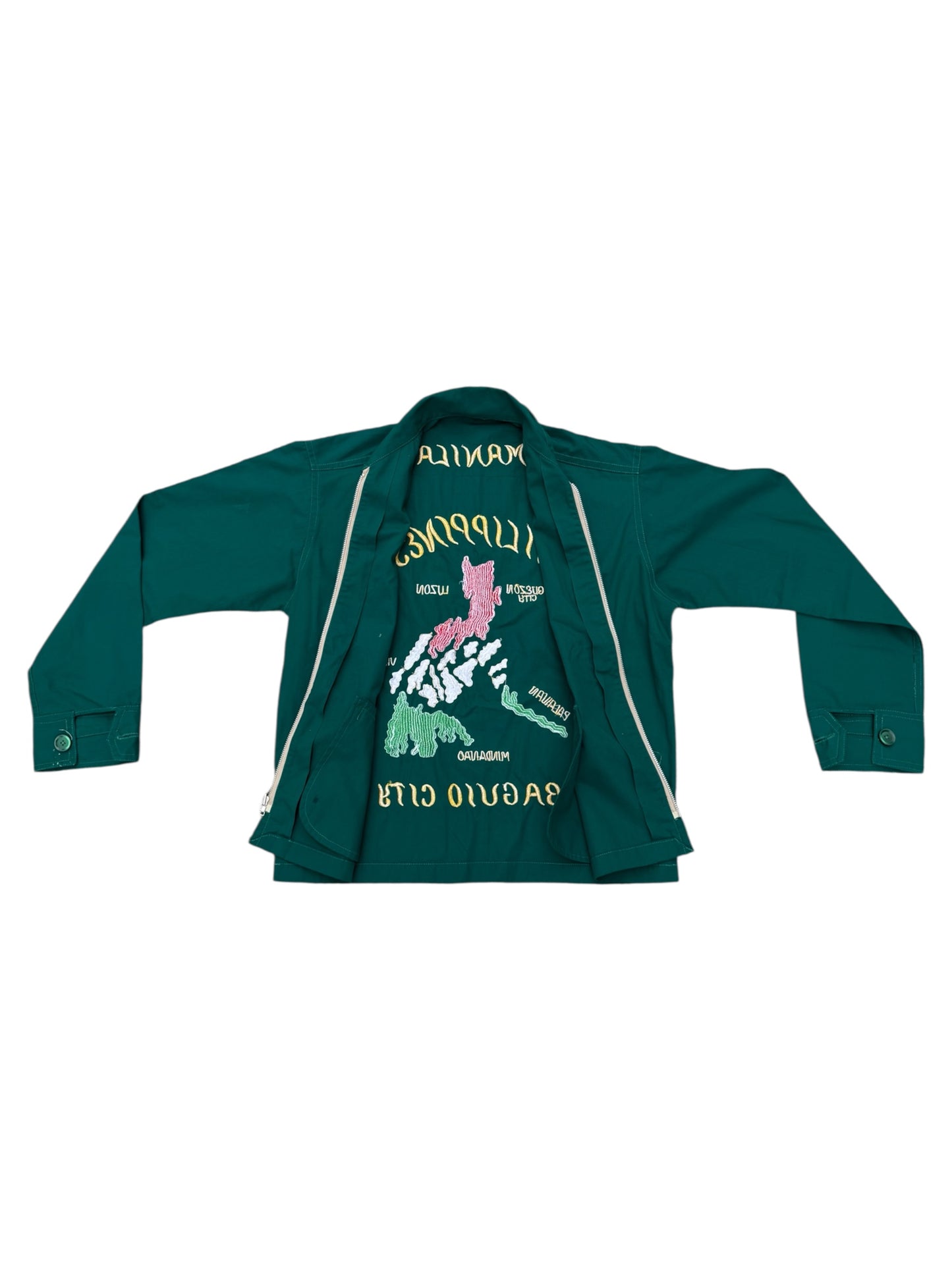 Vintage 60s 70s Philippine Souvenir Jacket