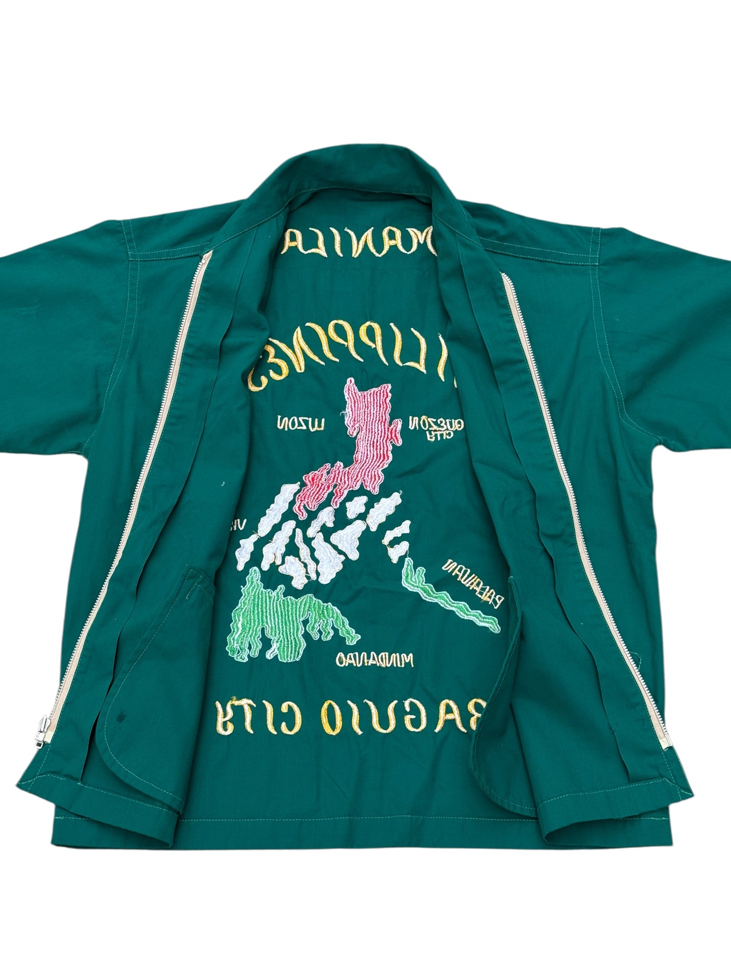 Vintage 60s 70s Philippine Souvenir Jacket