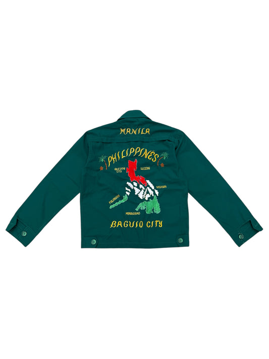 Vintage 60s 70s Philippine Souvenir Jacket