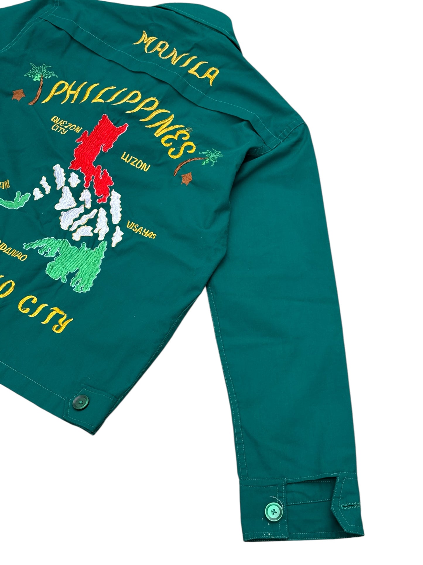 Vintage 60s 70s Philippine Souvenir Jacket