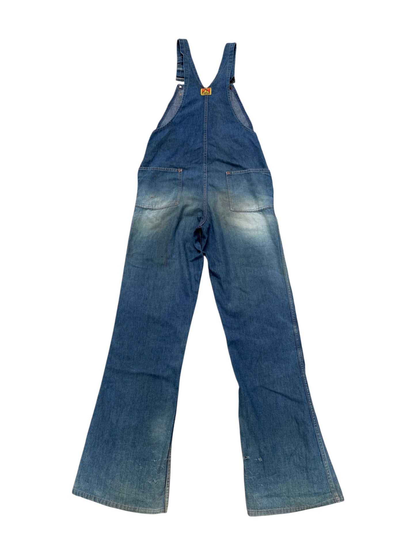 Vintage 1960s–1970s Ben Davis Selvedge Denim Overalls