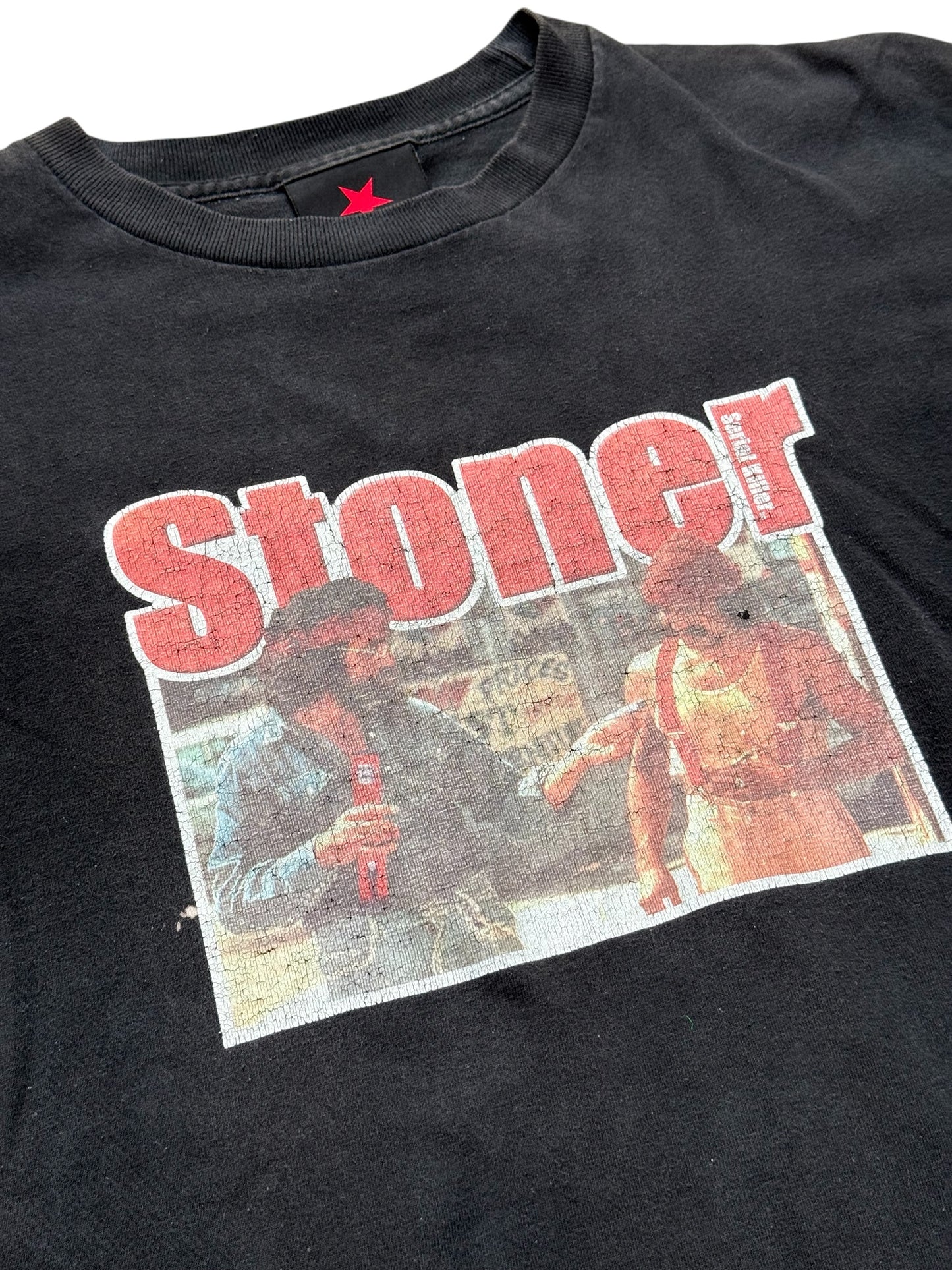 Vintage Serial Killer “Stoner” T-Shirt Cheech & Chong Parody Graphic Tee