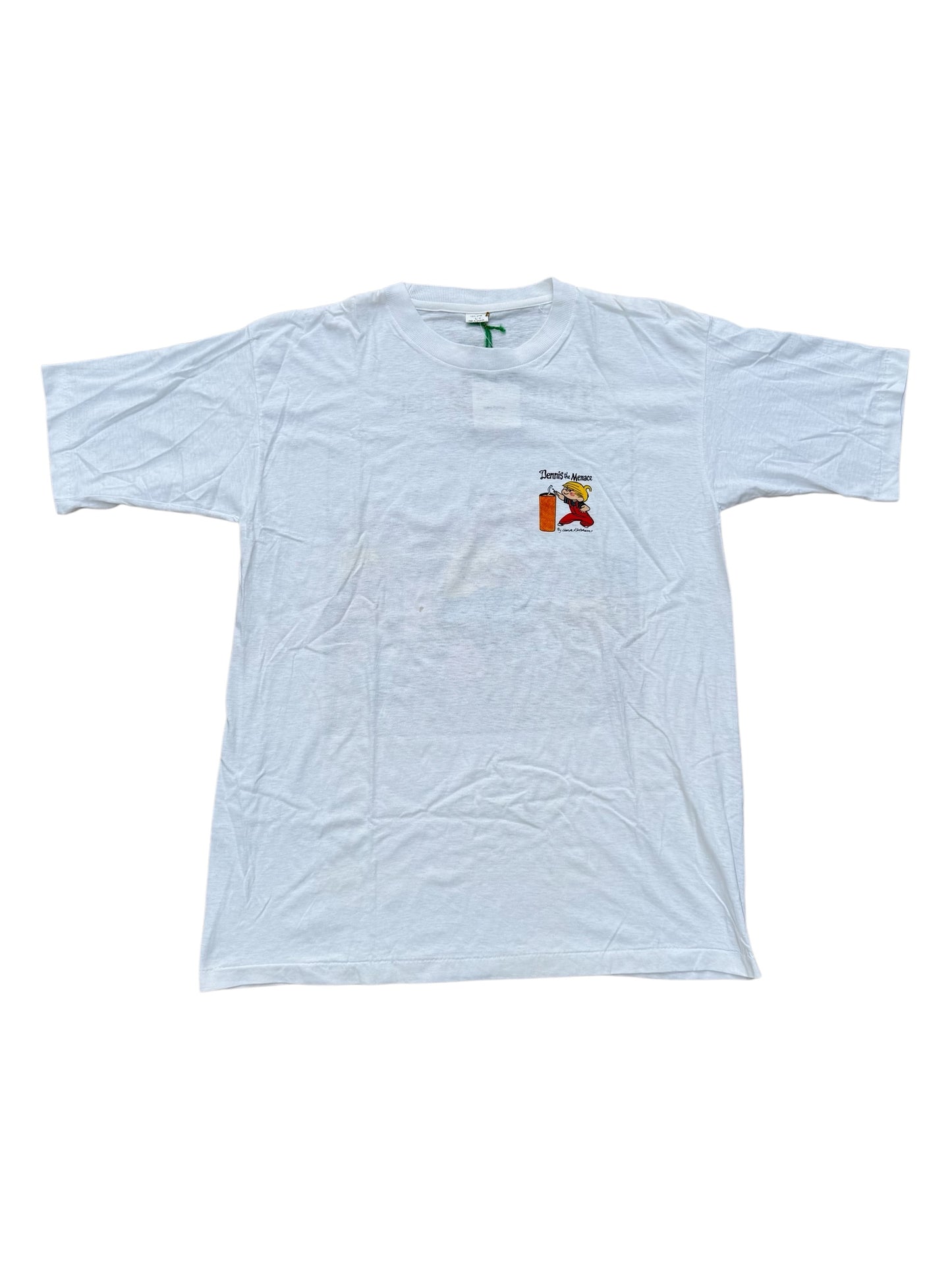 Vintage 1990s Dennis the Menace Cartoon Tshirt Hank Ketcham Comic Tee