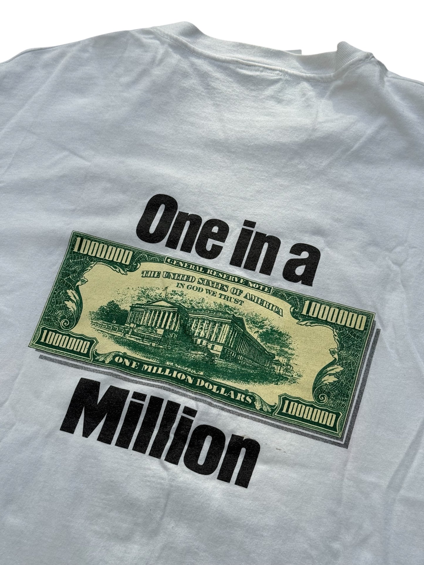 Vintage 1990s “Future Millionaire” Graphic Tshirt Made In USA