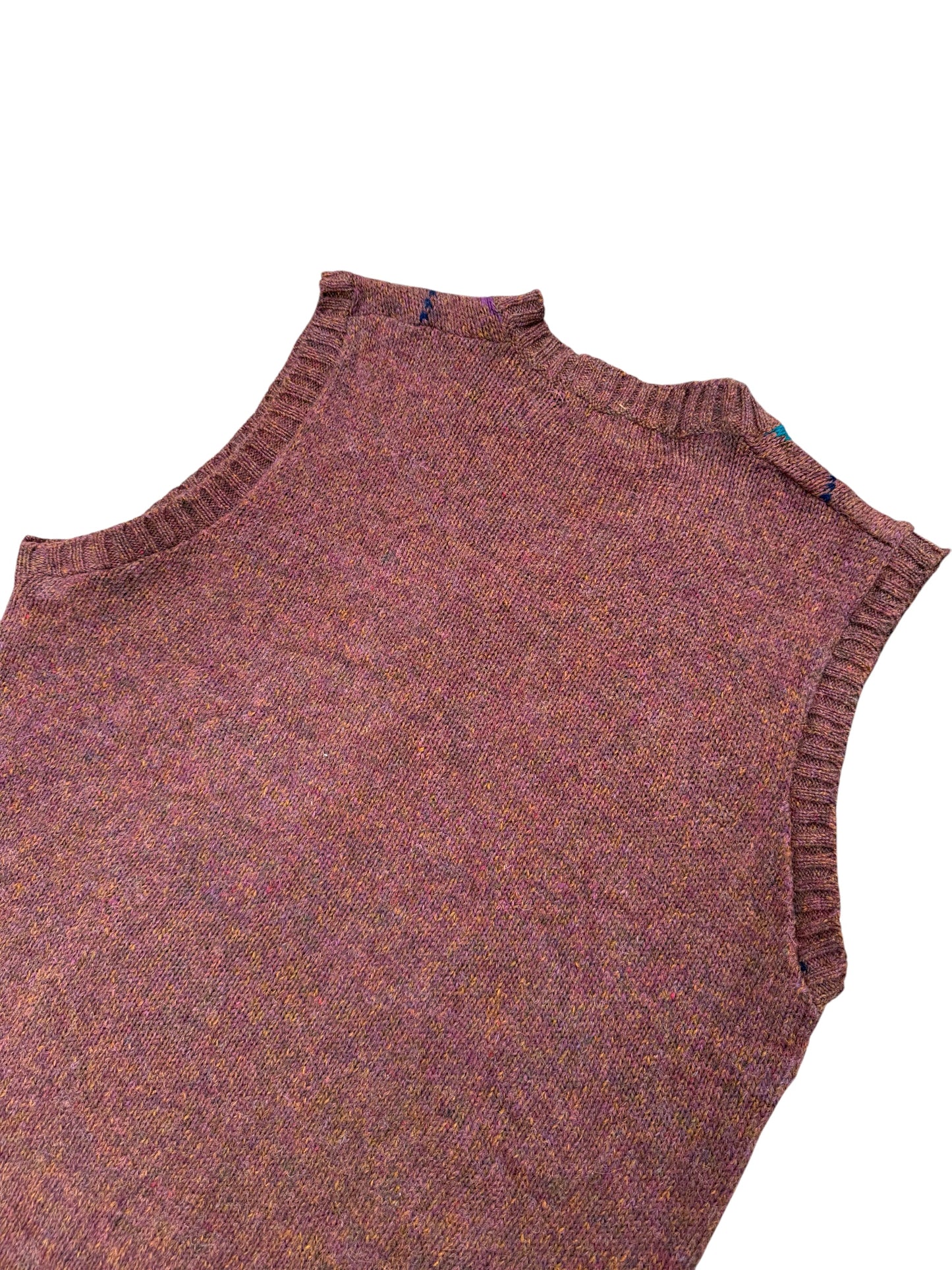 Vintage John Weitz Argyle Wool Sweater Vest Shetland Wool