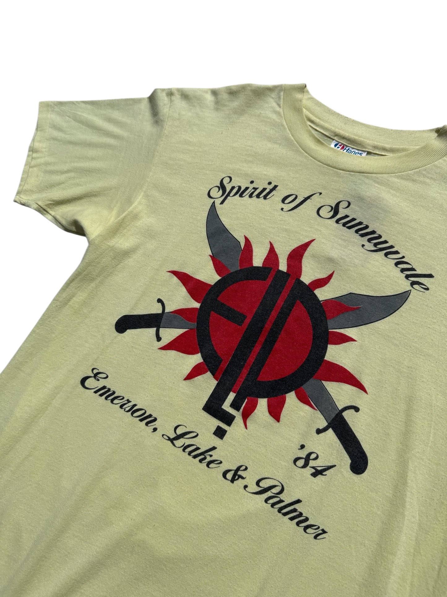 Vintage 1984 Emerson, Lake & Palmer Spirit of Sunnyvale Tour T-Shirt