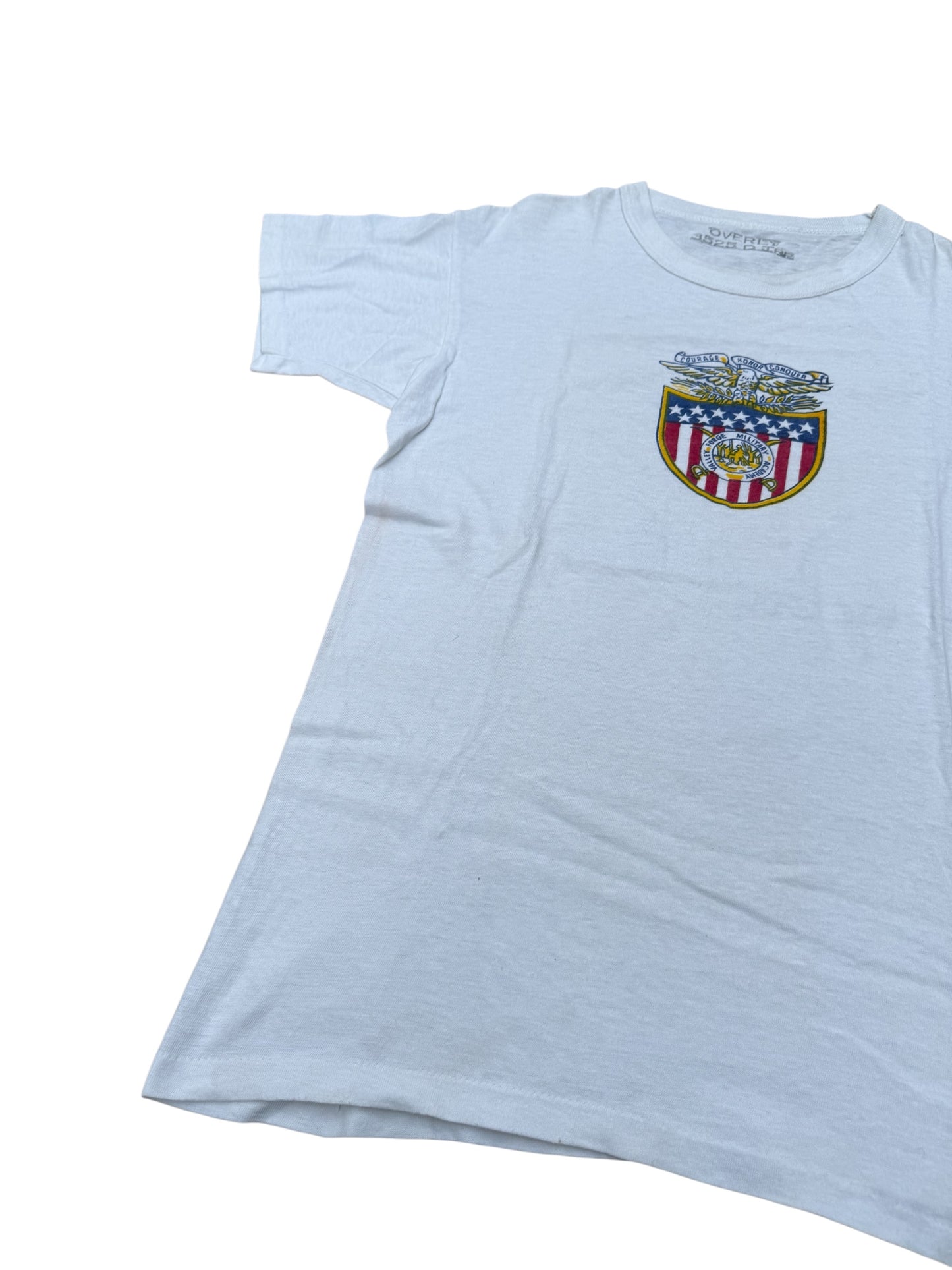 Rare Vintage 1940s Valley Forge Military Academy Tshirt
