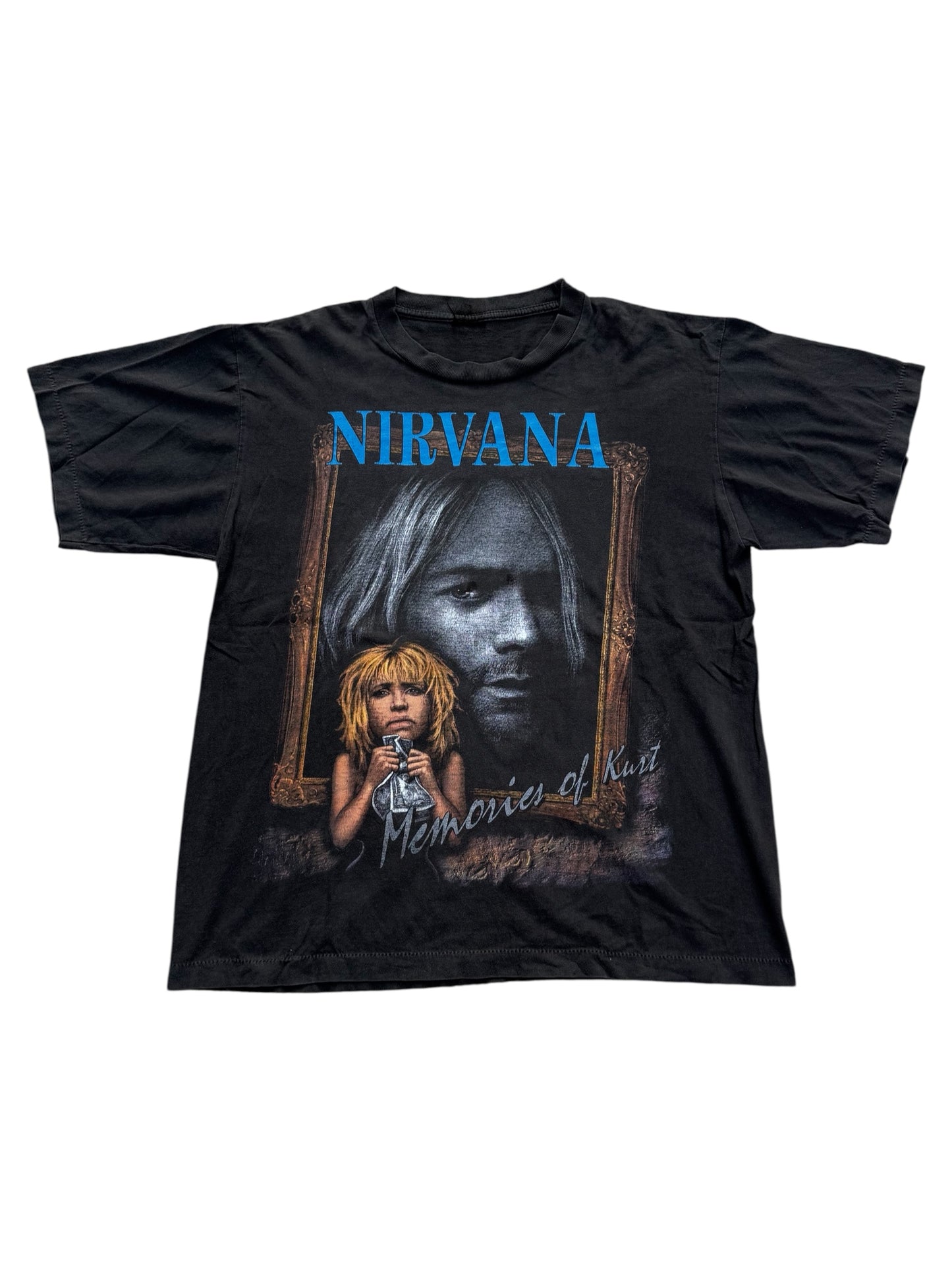 Vintage 90s Kurt Cobain Memorial Tshirt Nirvana