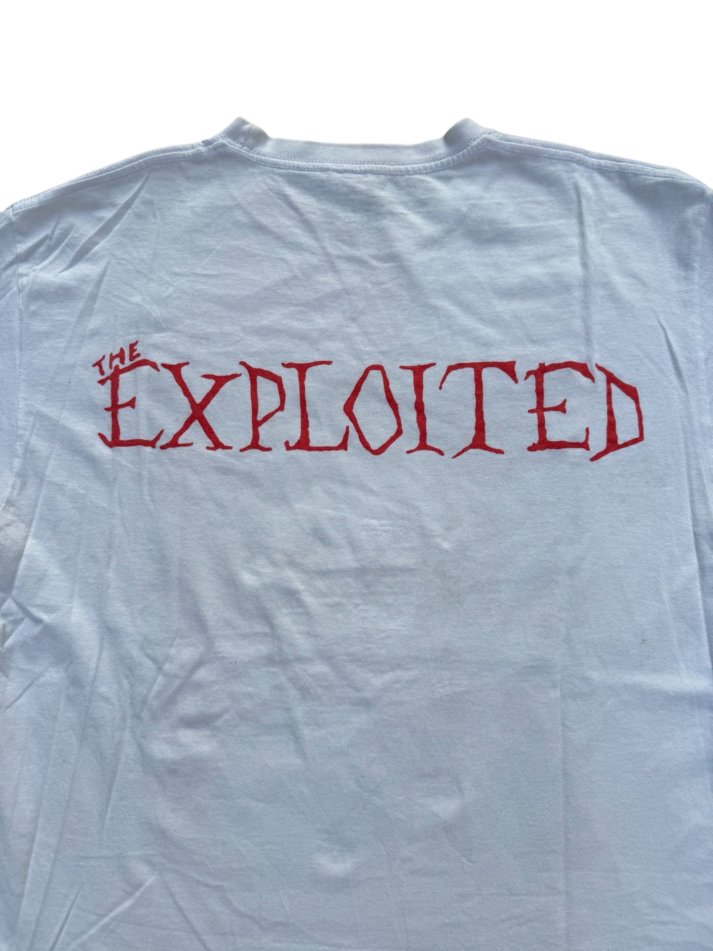 Vintage 1998 The Exploited Band Tshirt Popworld Promotions Razamataz UK