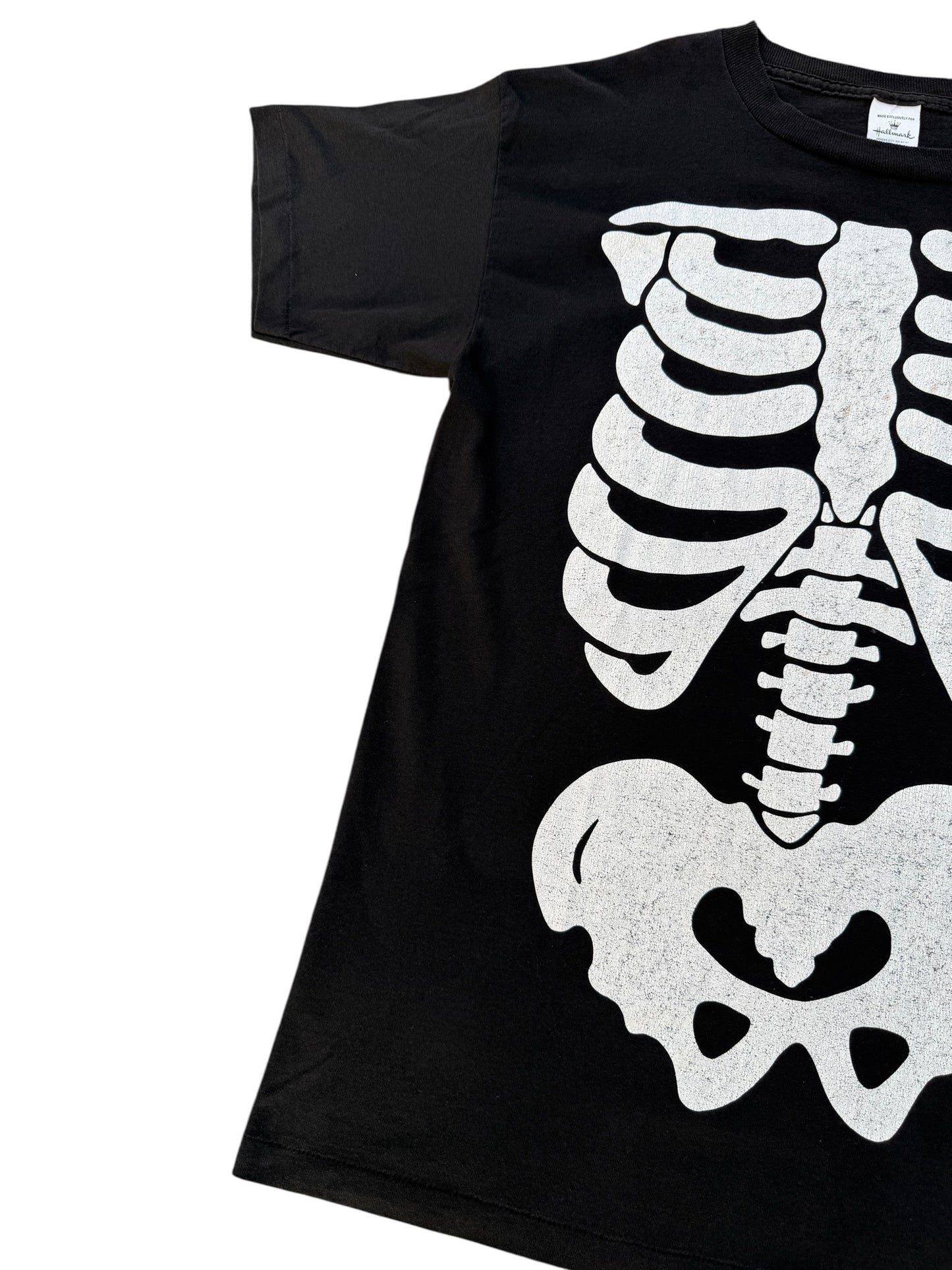 Vintage Hallmark Skeleton Bones Graphic Tshirt