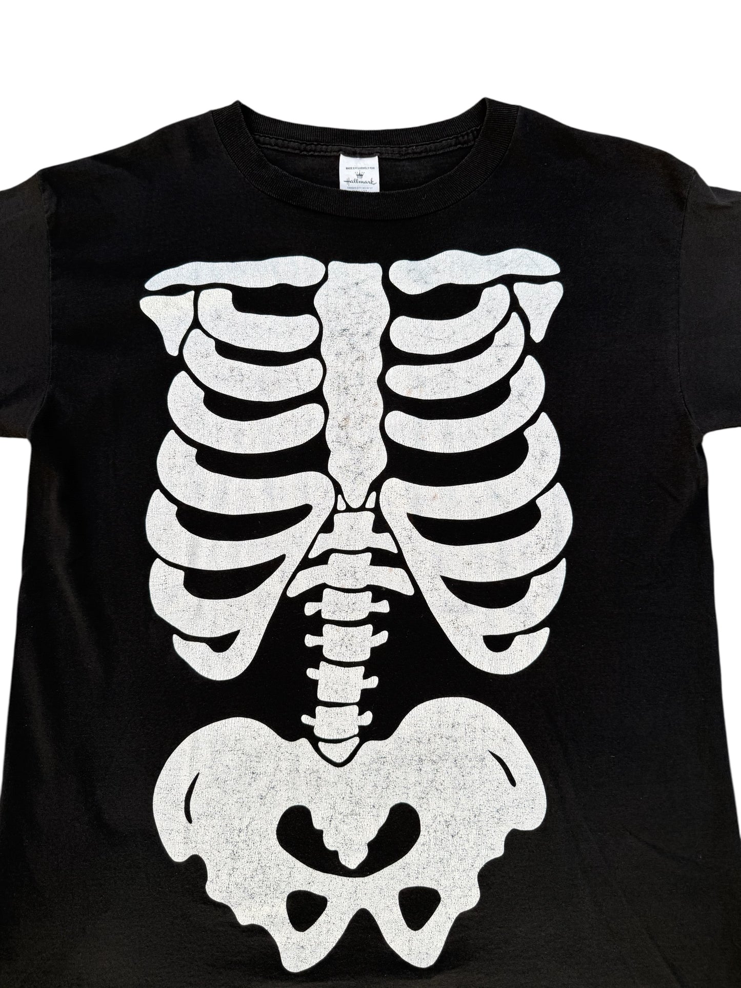 Vintage Hallmark Skeleton Bones Graphic Tshirt
