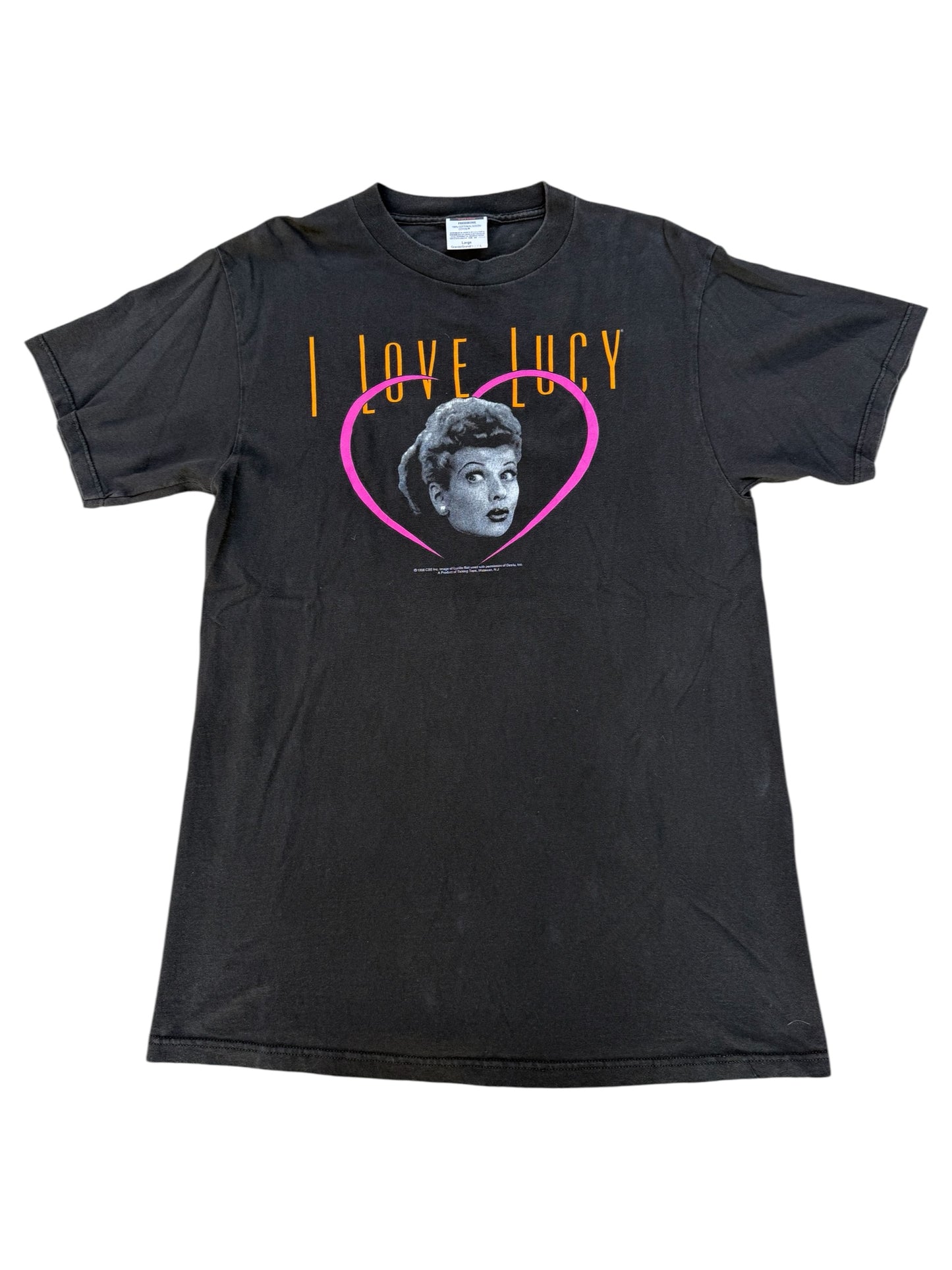 Vintage 90s I Love Lucy CBS Licensed Tshirt Classic Sitcom Collectible