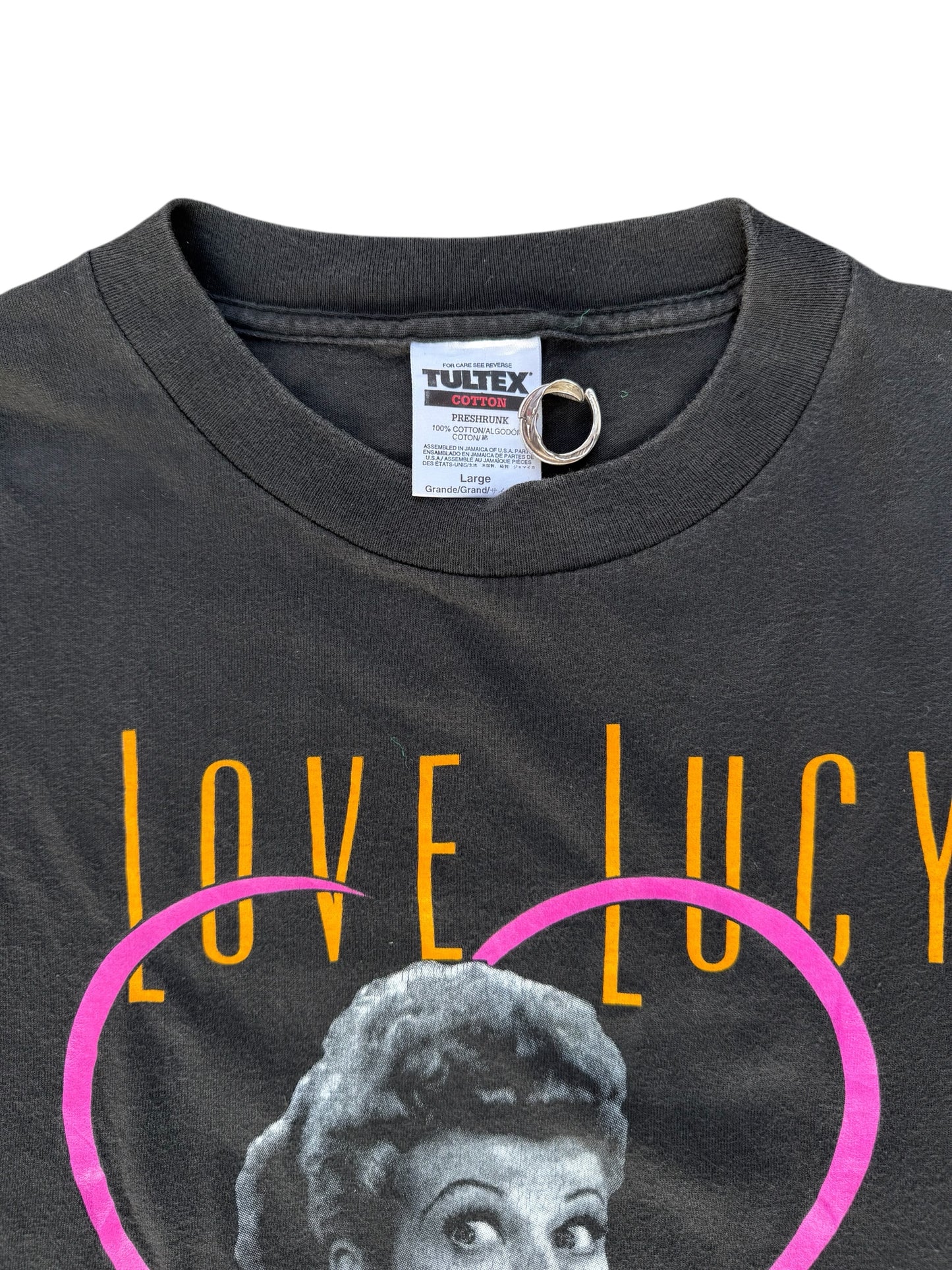 Vintage 90s I Love Lucy CBS Licensed Tshirt Classic Sitcom Collectible