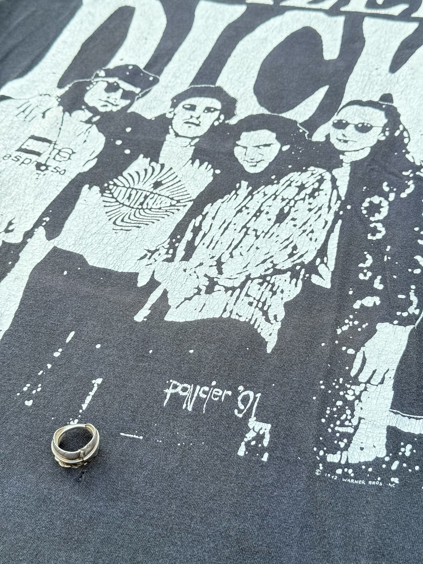 Vintage 1991 Citizen Dick Band Tshirt Singles Movie Warner Bros Grunge Rock