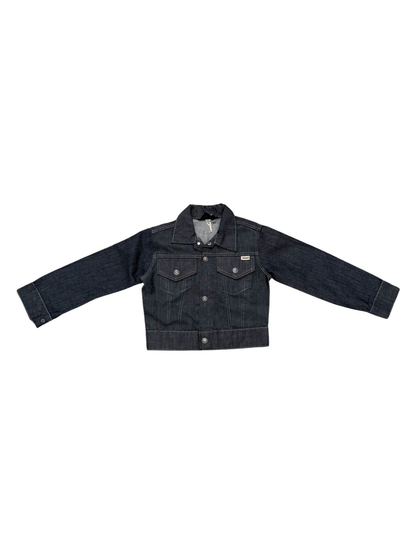 Vintage Sears Toughskins Boys Selvedge Denim Jacket Made in USA