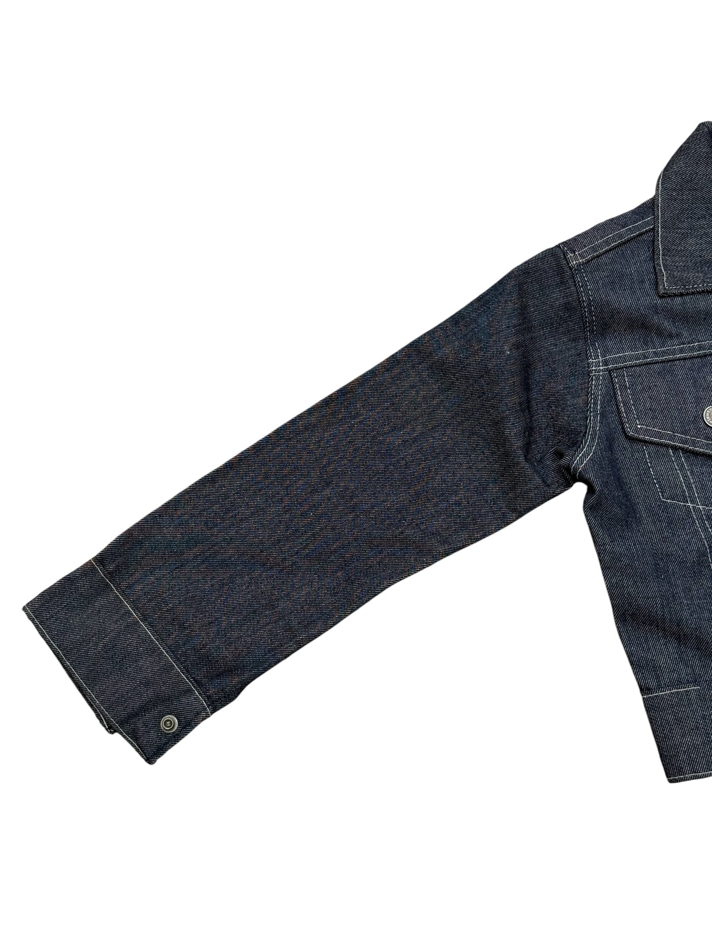Vintage Sears Toughskins Boys Selvedge Denim Jacket Made in USA