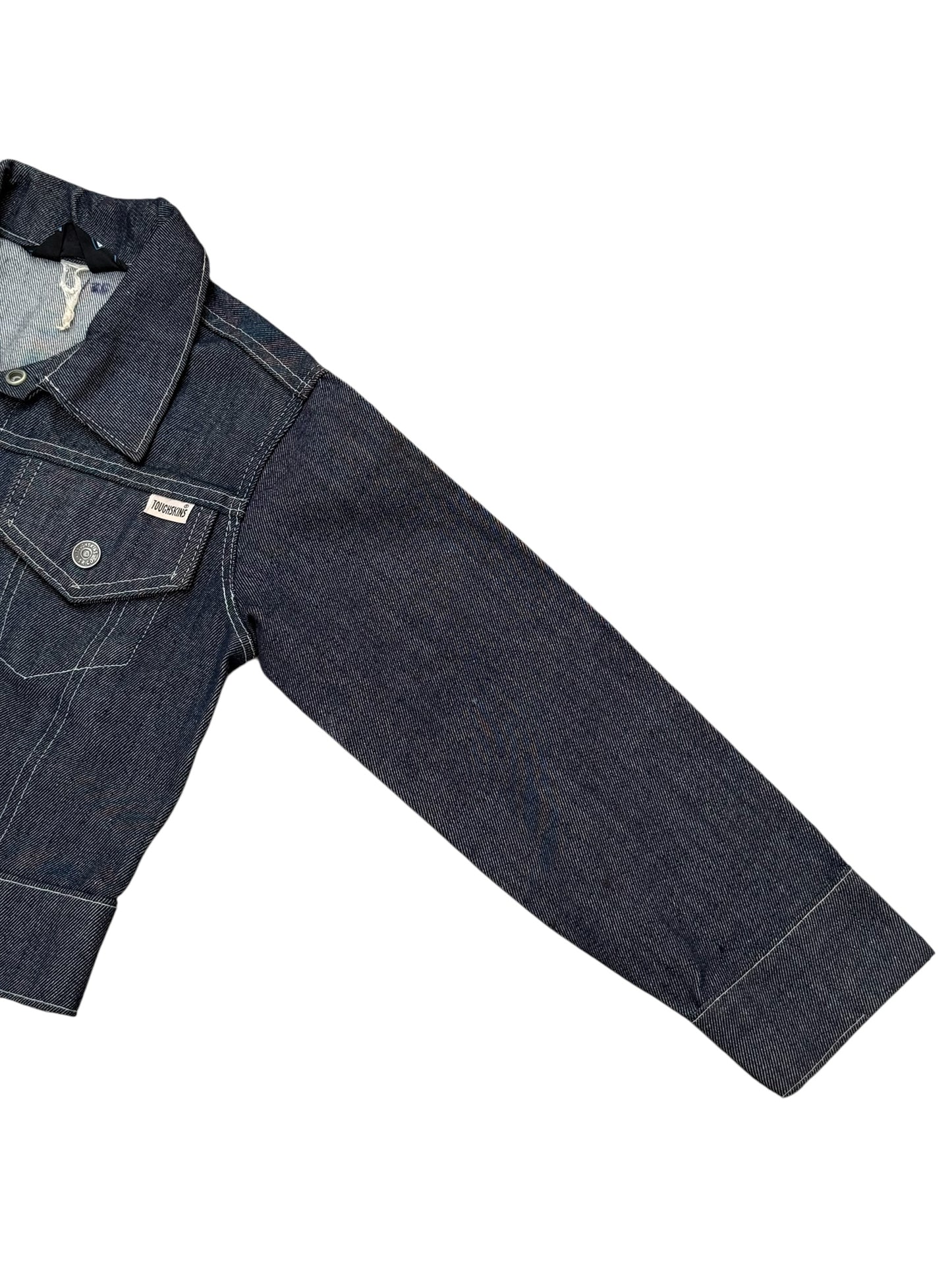 Vintage Sears Toughskins Boys Selvedge Denim Jacket Made in USA
