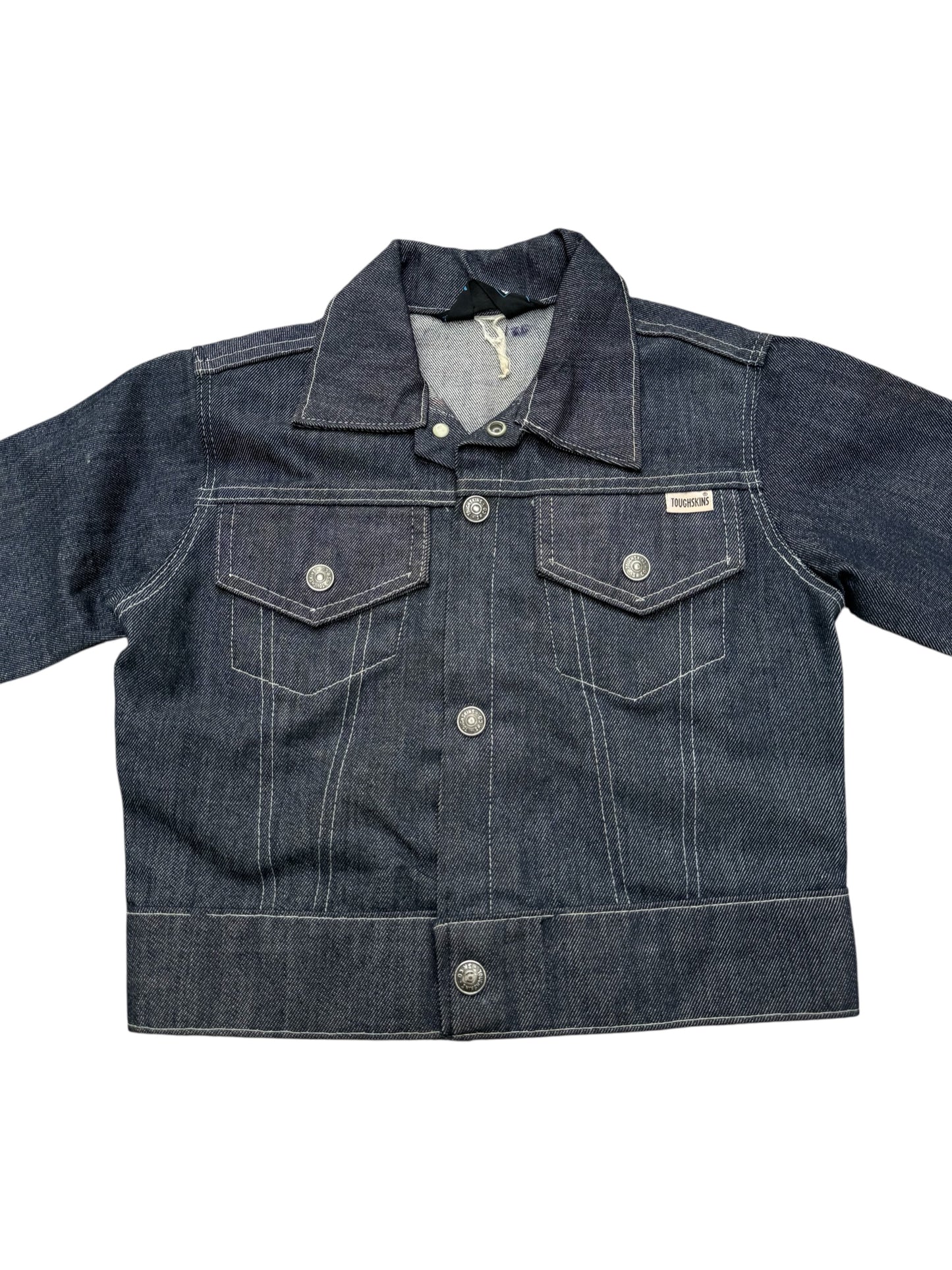 Vintage Sears Toughskins Boys Selvedge Denim Jacket Made in USA