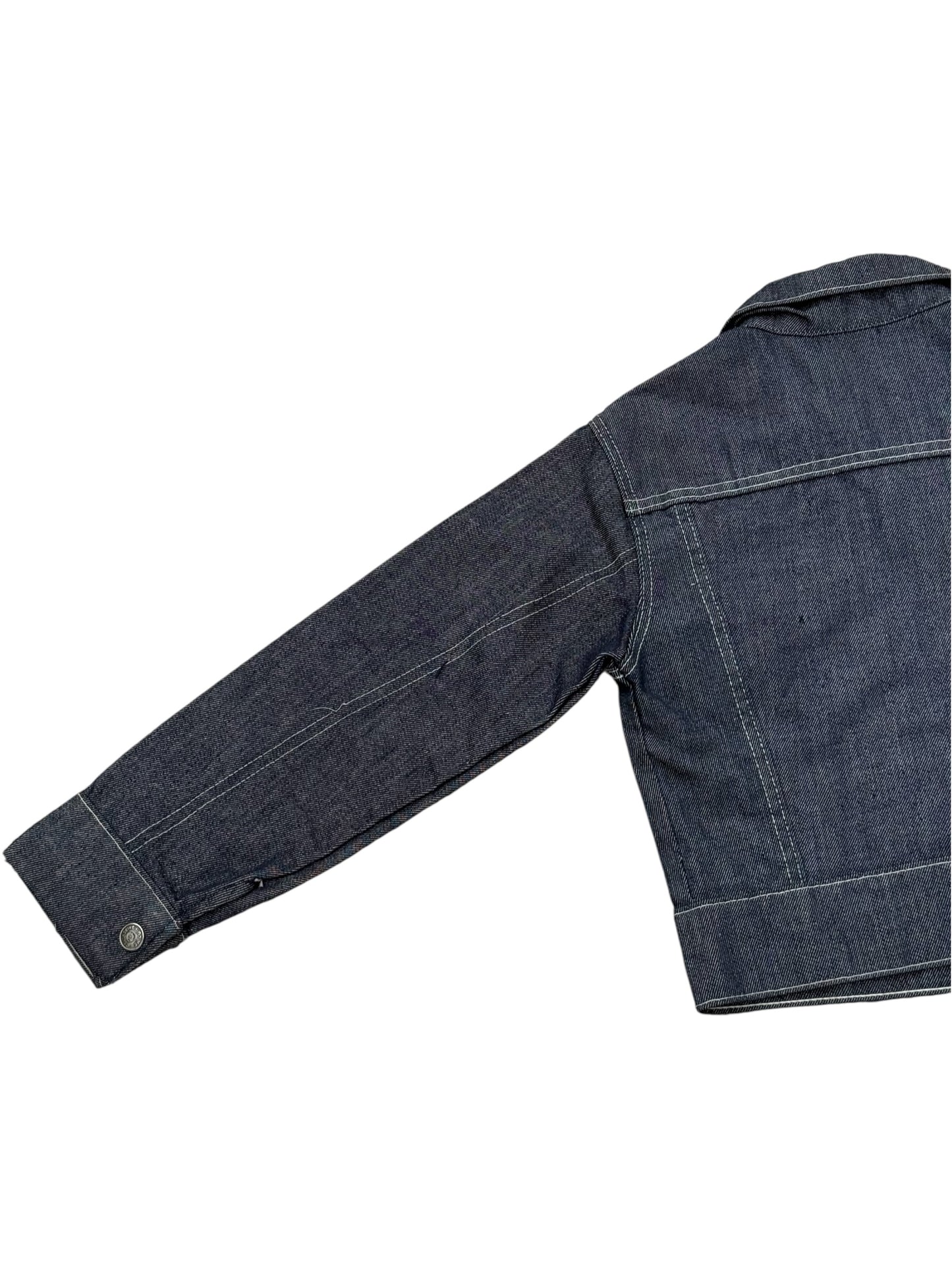 Vintage Sears Toughskins Boys Selvedge Denim Jacket Made in USA