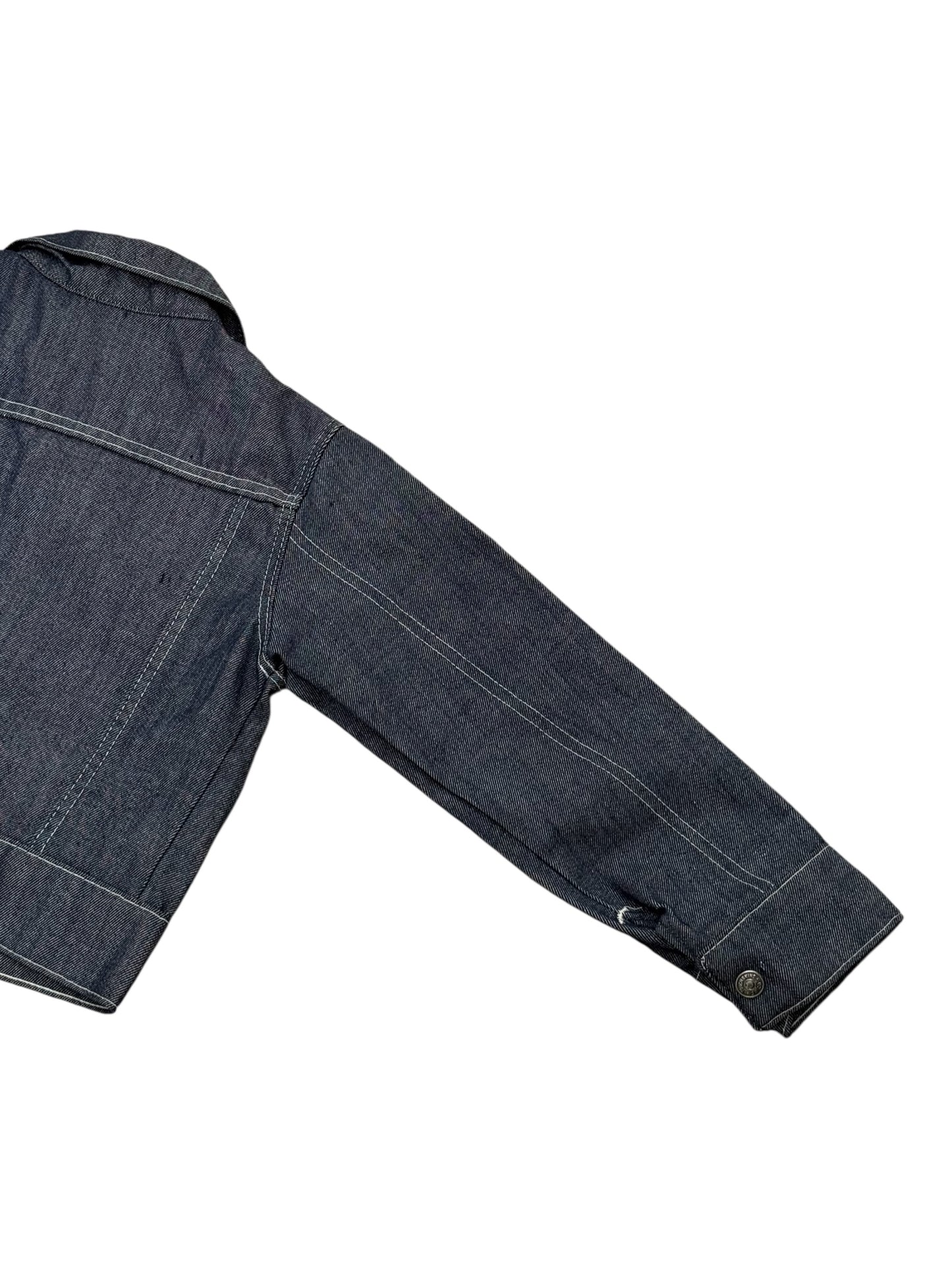 Vintage Sears Toughskins Boys Selvedge Denim Jacket Made in USA