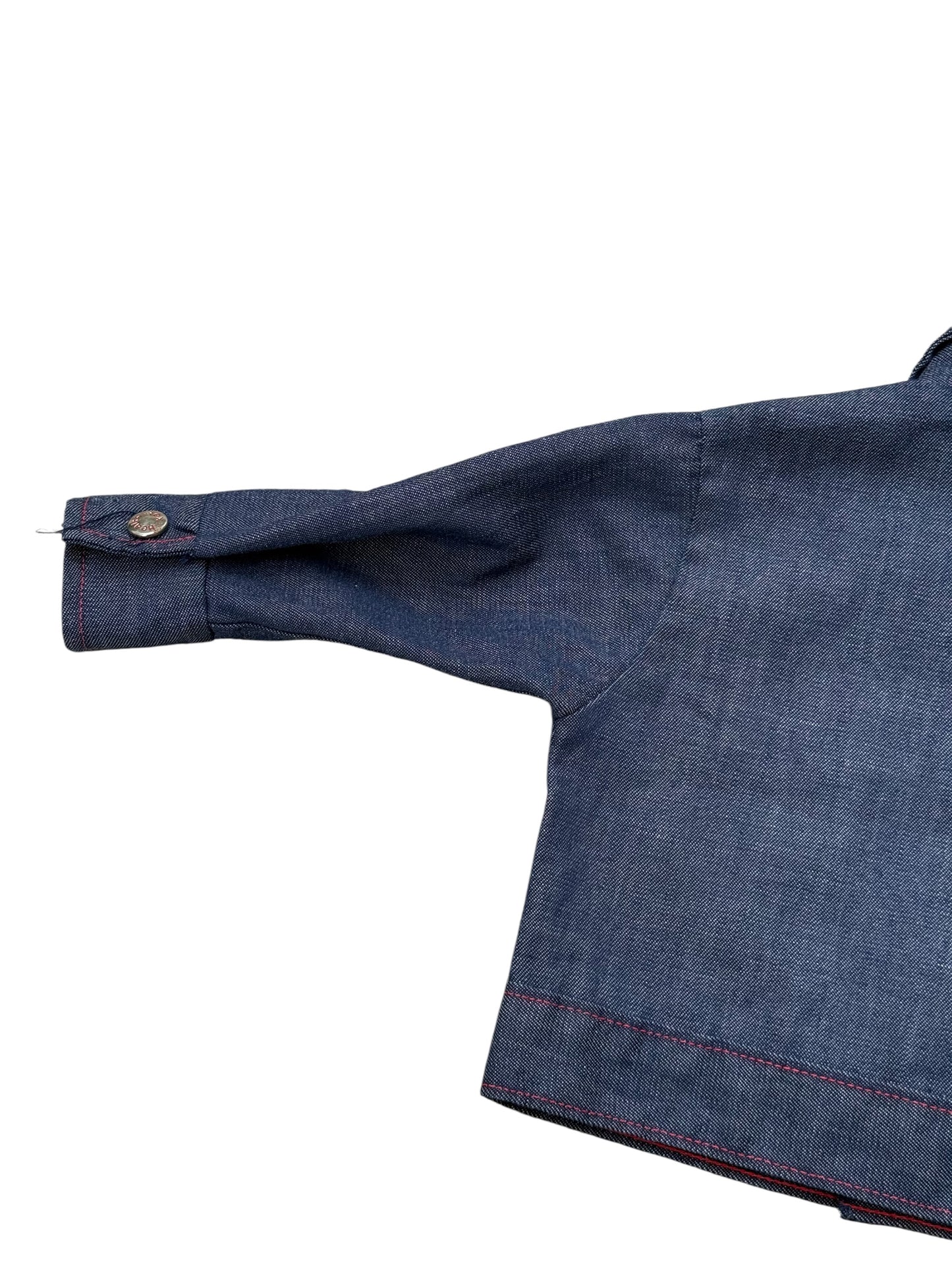 Vintage Health-tex Kids Selvedge Denim Jacket Made in USA