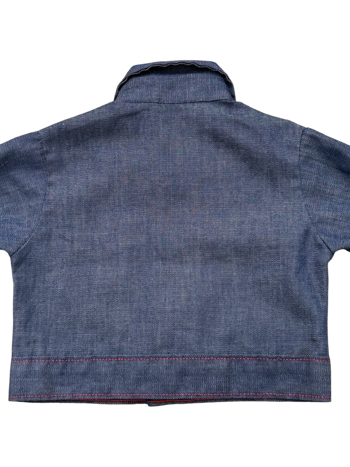 Vintage Health-tex Kids Selvedge Denim Jacket Made in USA