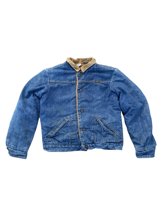 Vintage 70s–80s Maverick Sherpa Denim Jacket