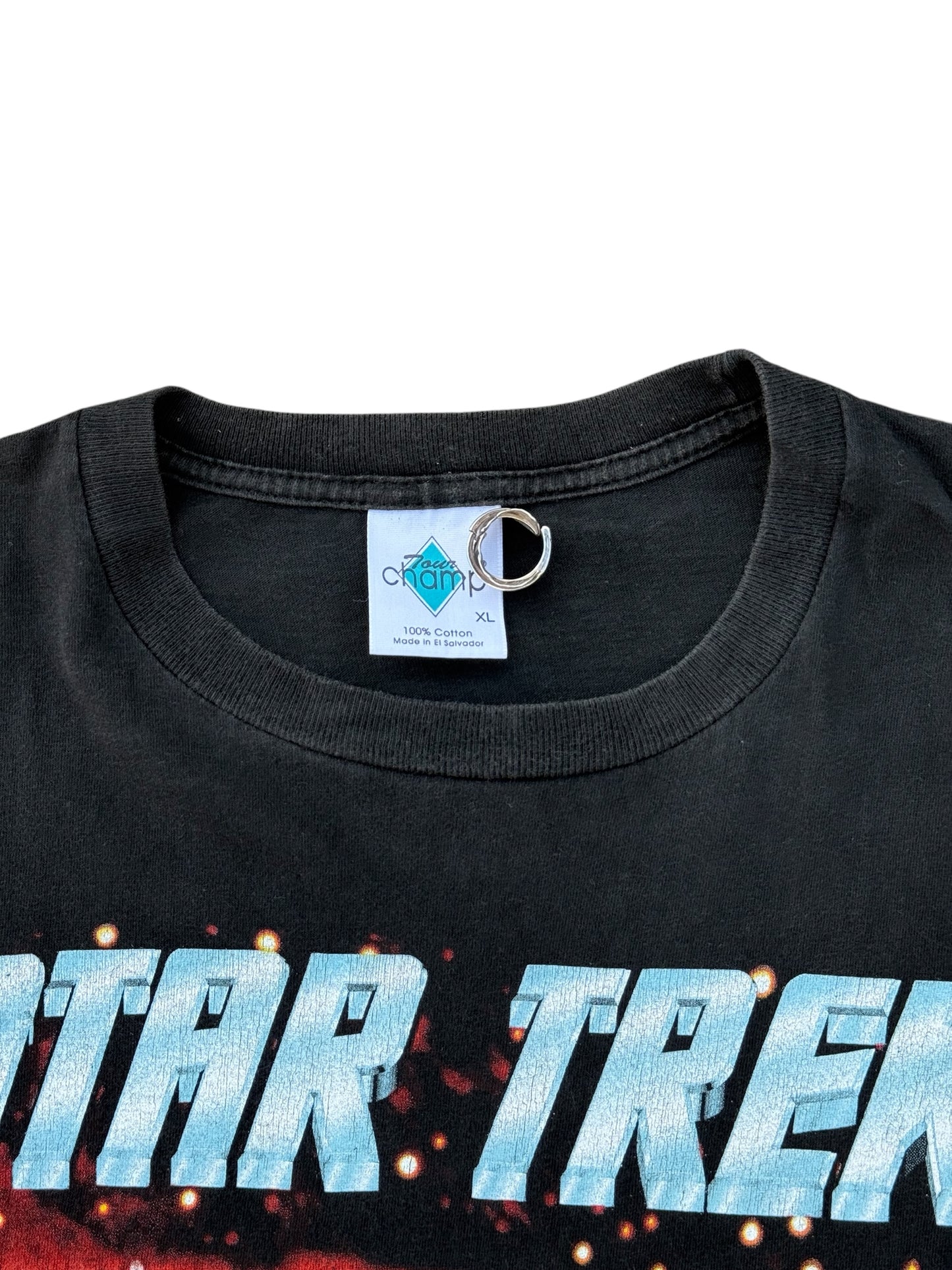 Vintage 1996 Star Trek Four Captains Tshirt Paramount Pictures Classic Sci-Fi