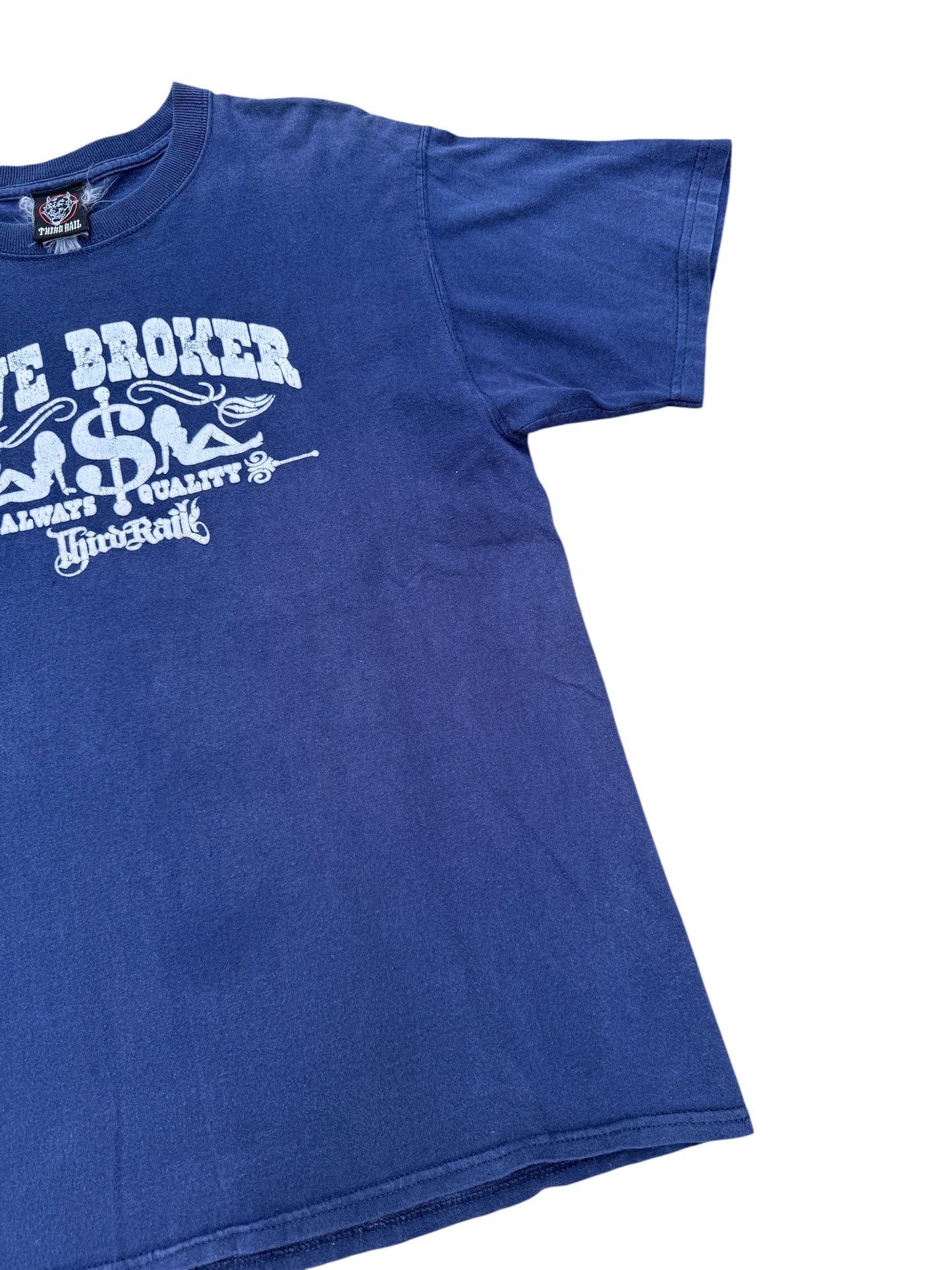 Vintage Third Rail Skateboard “Love Broker Always Quality” Graphic Tshirt