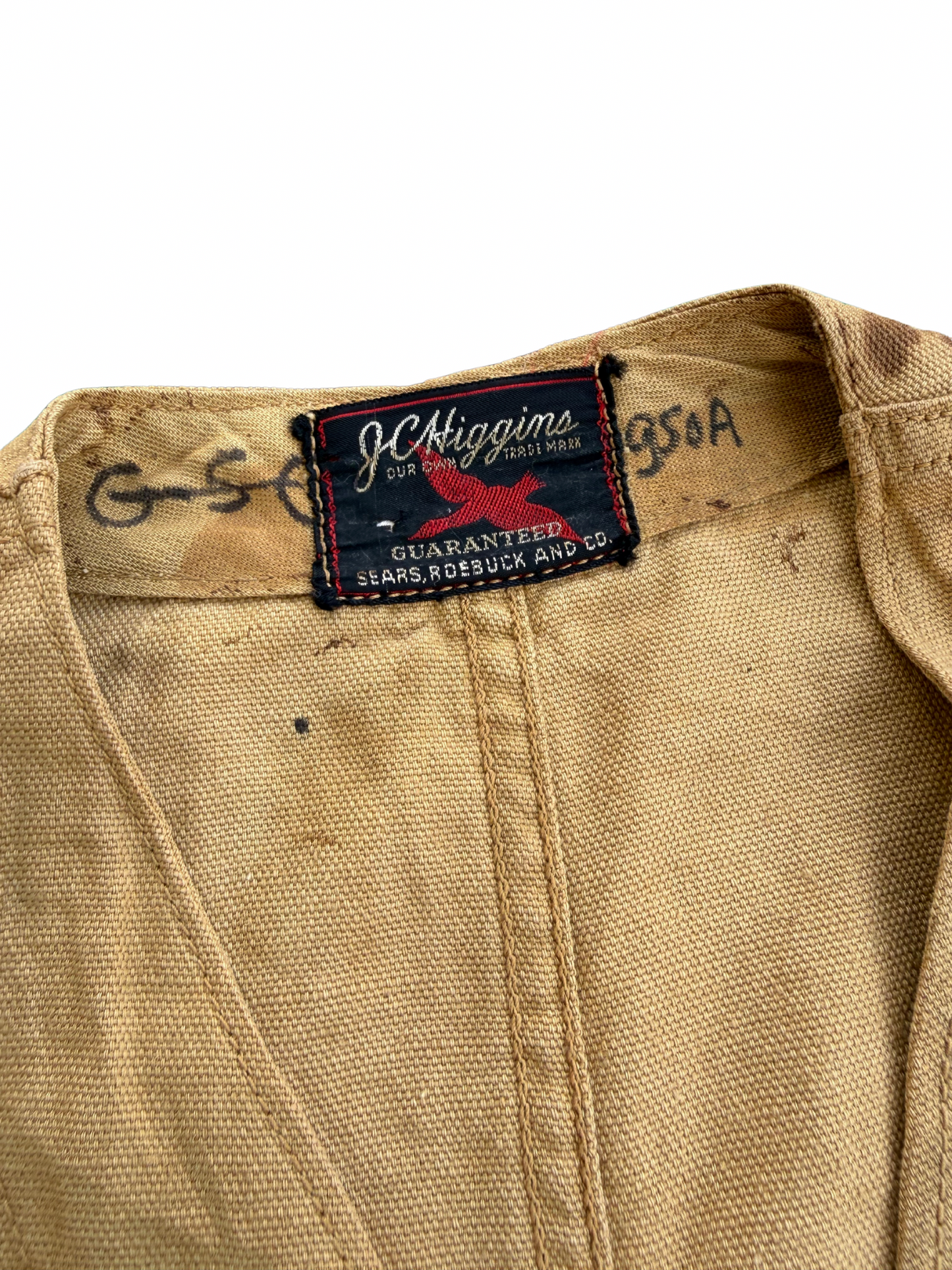 Vintage 1940s-50s J.C. Higgins Sears Roebuck Hunting Vest