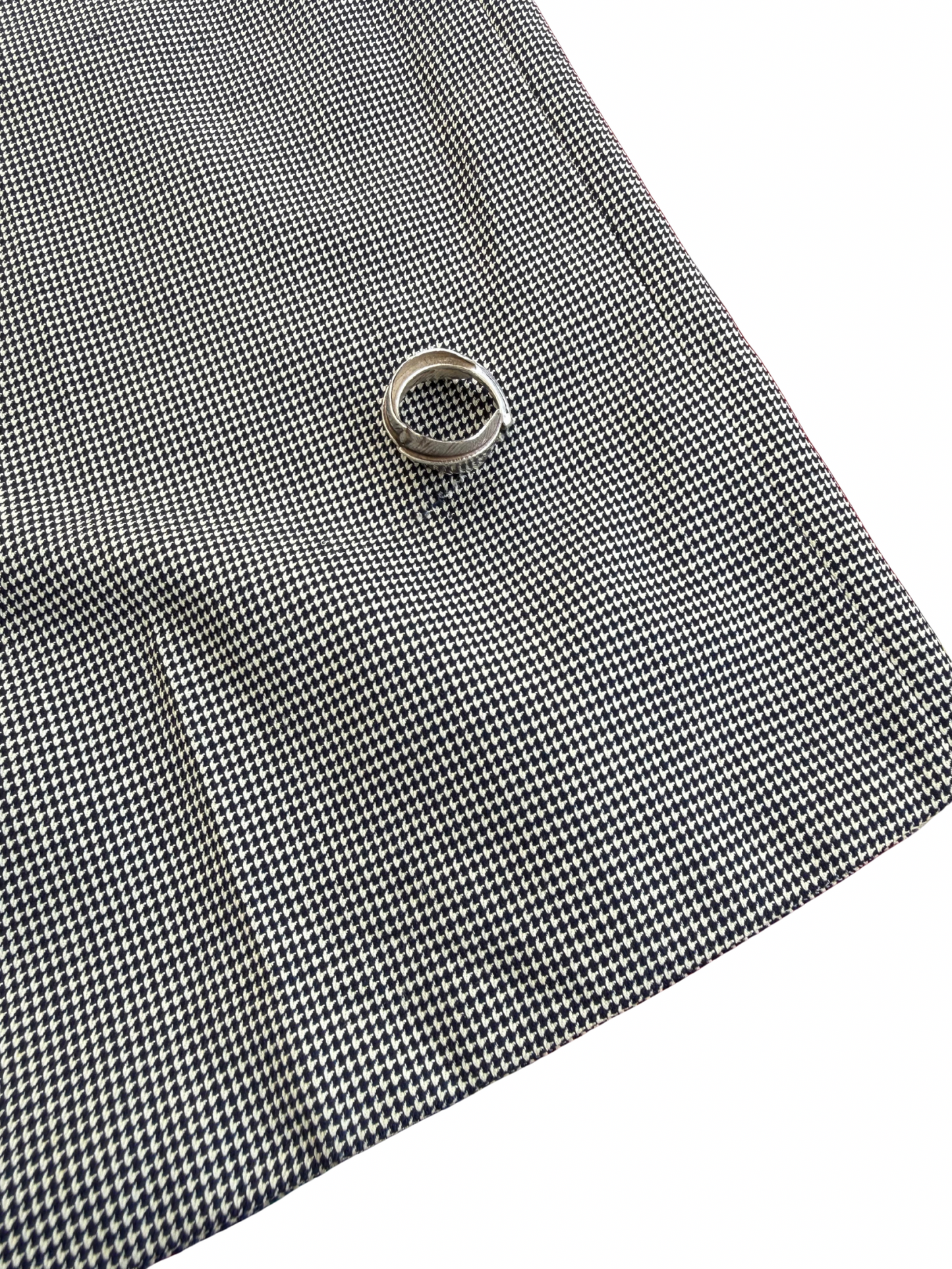 Vintage 1970s Houndstooth Dress Trousers